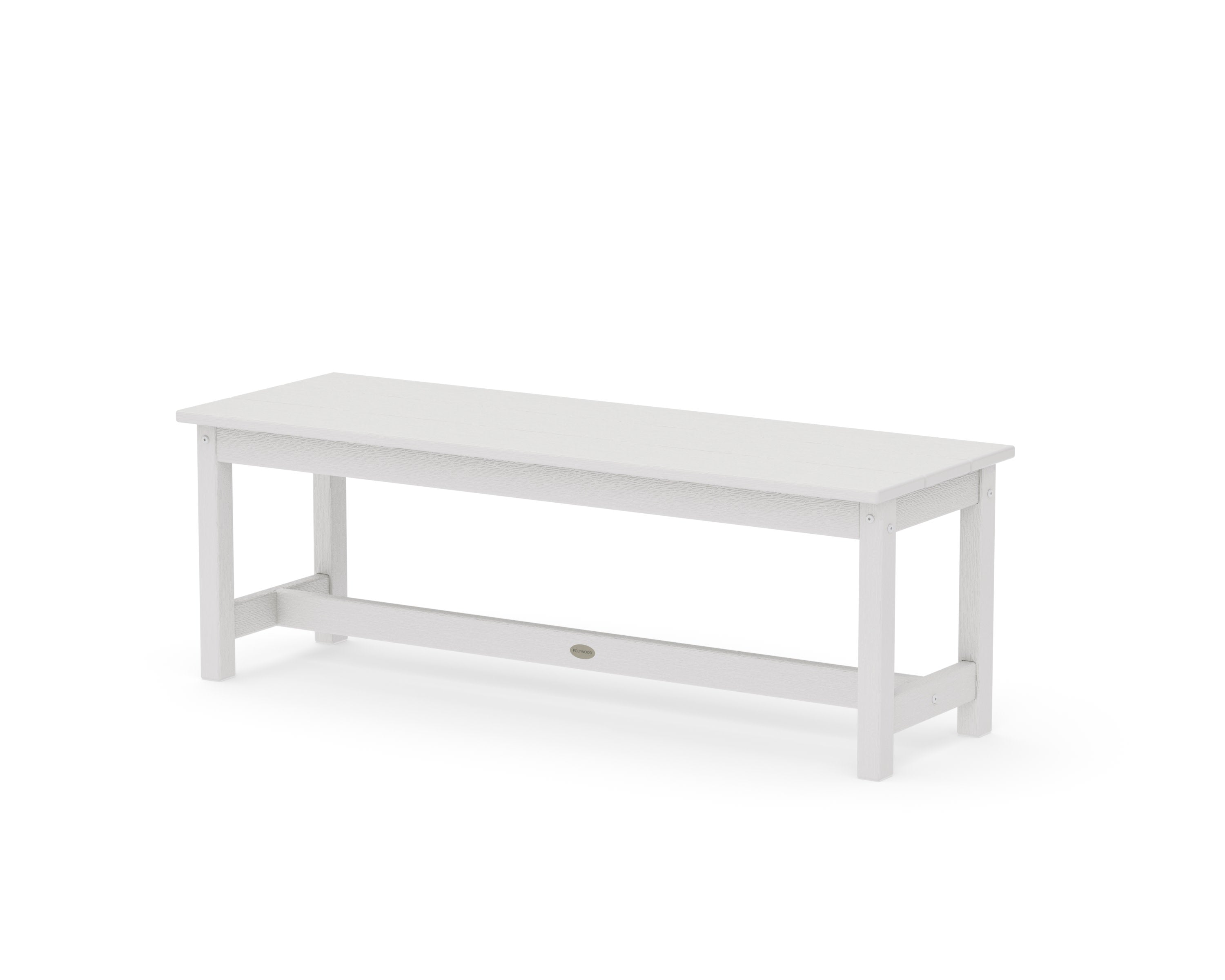 48" Planter Bench in Vintage White
