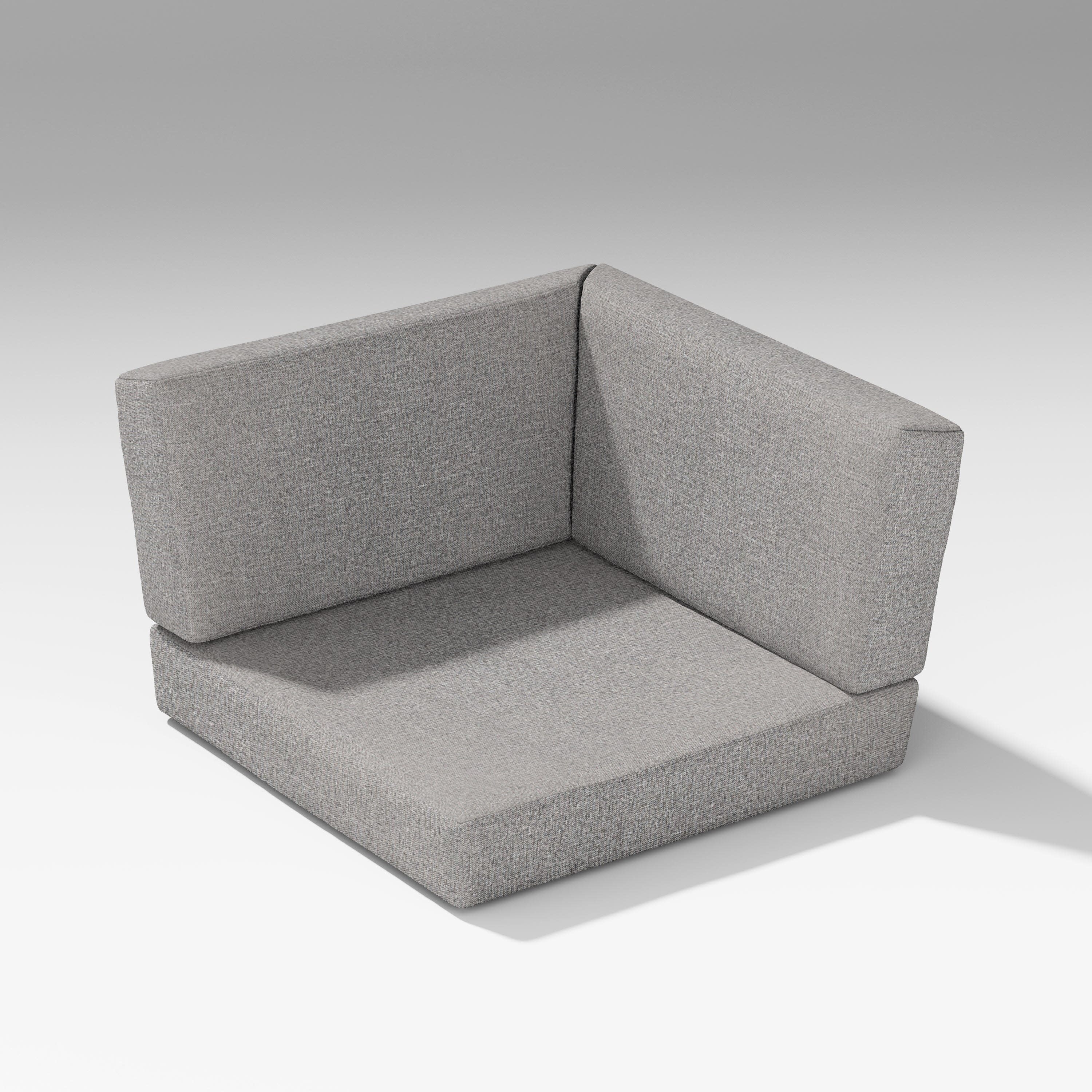 Latitude Corner Seat Cushion in Grey Mist