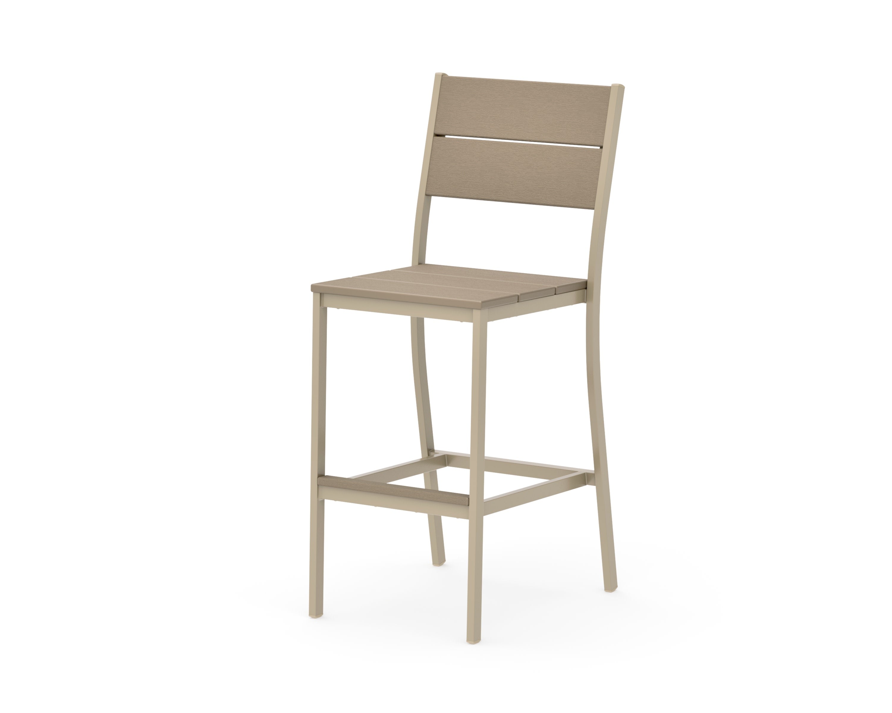 Main Street Bar Side Chair in Sand / Vintage Sahara