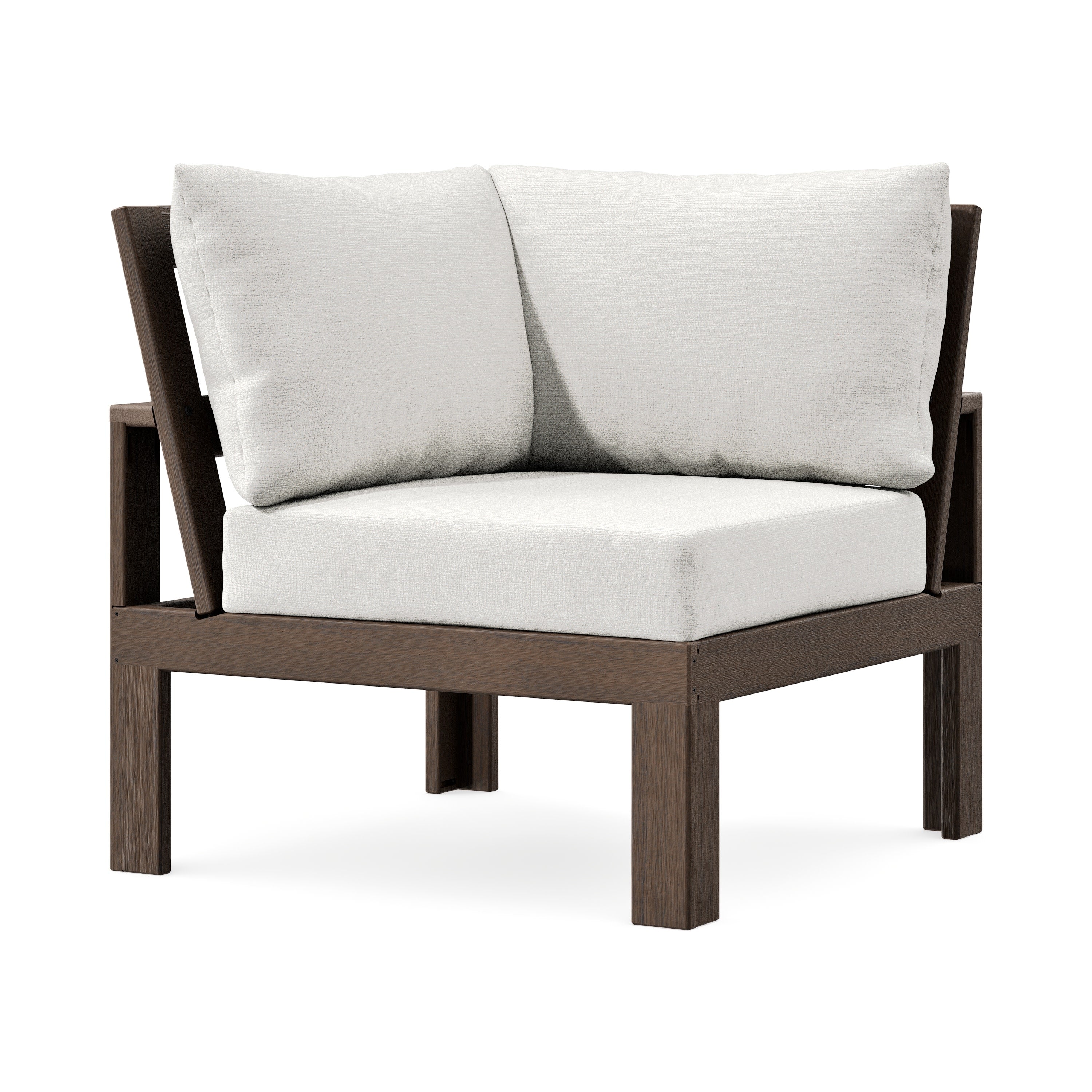 Modular Corner Chair in Kona / Natural Linen