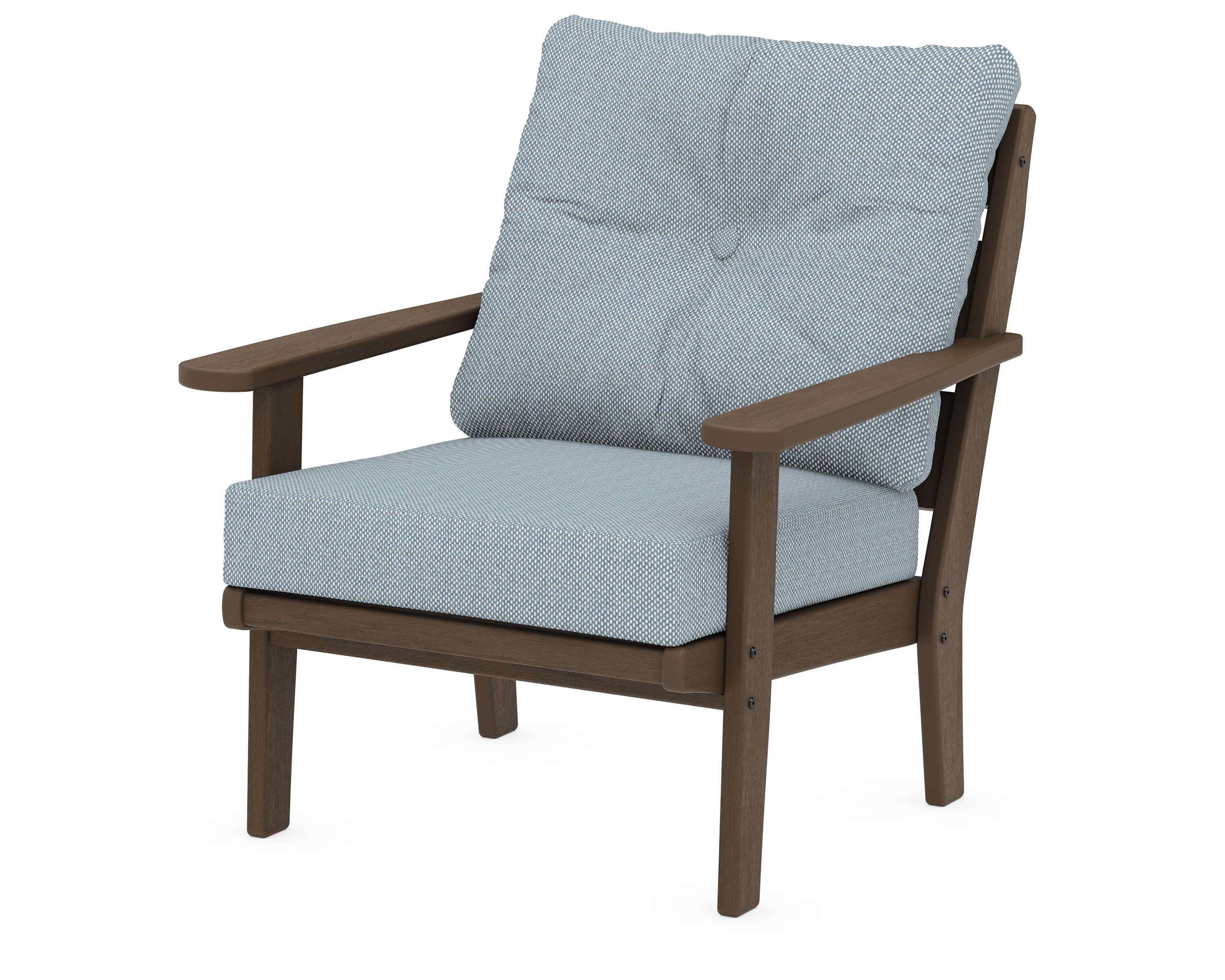 Lakeside Deep Seating Chair in Kona / Exhale Sky