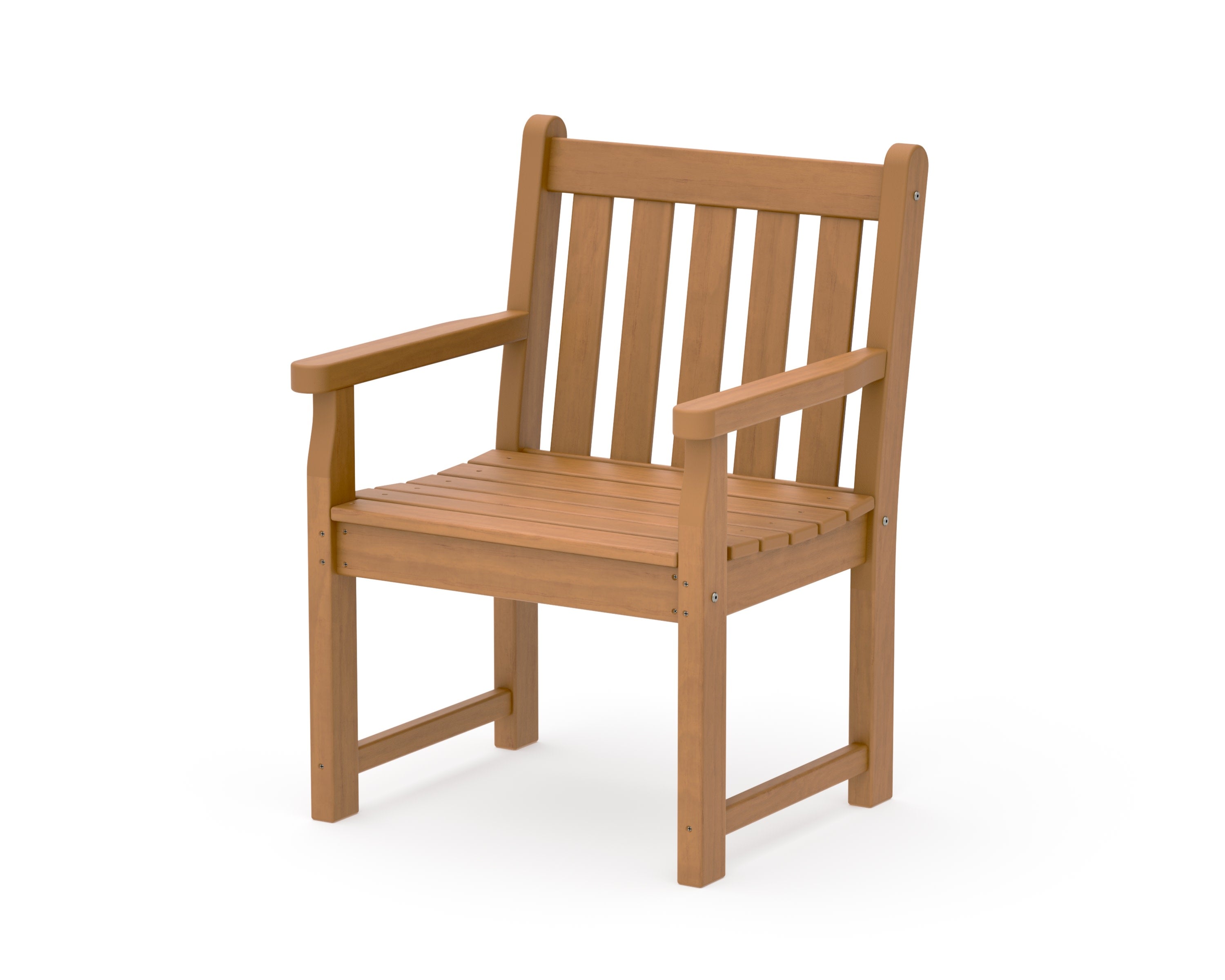 Traditional Garden Arm Chair in Natural