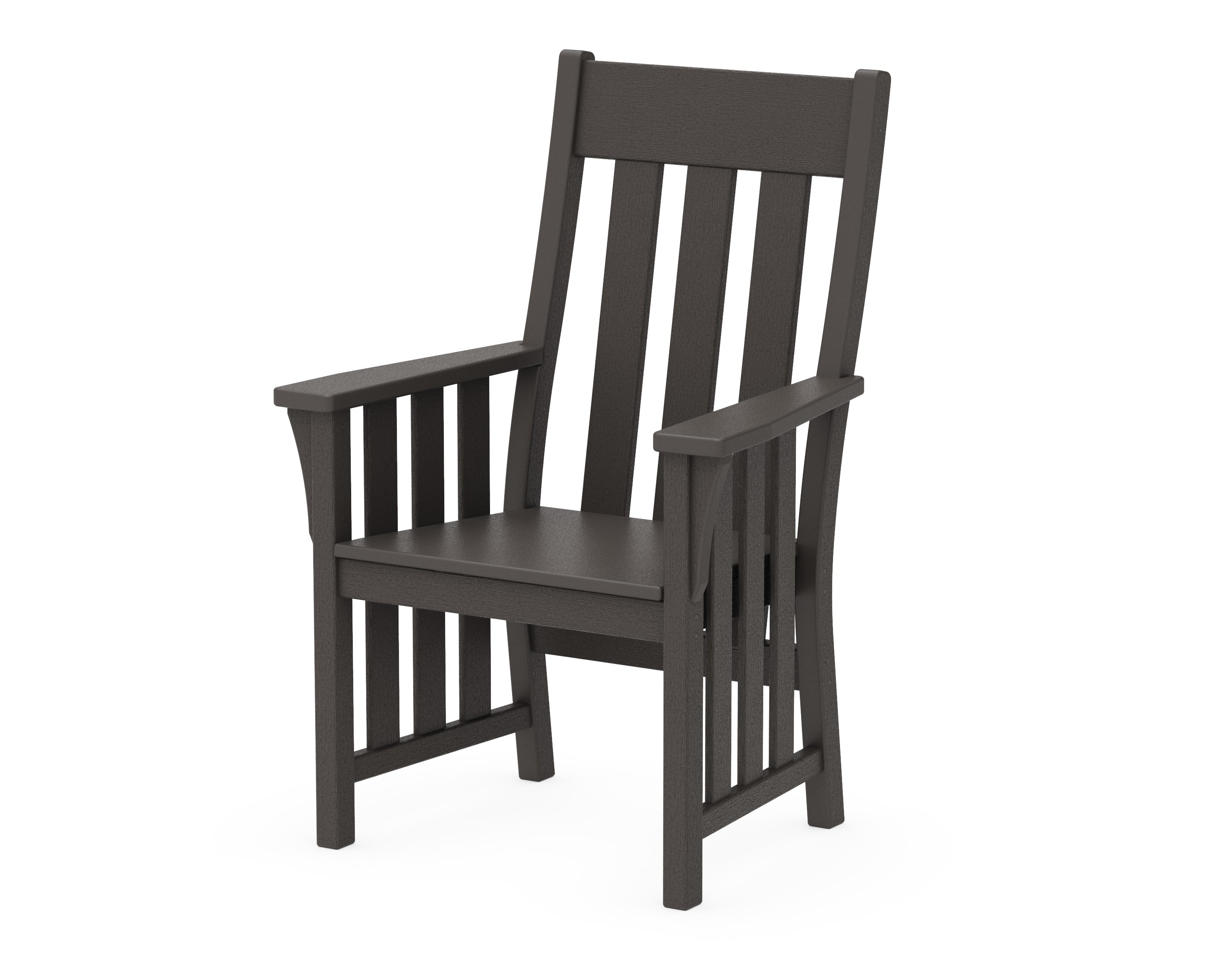 Acadia Dining Arm Chair in Vintage Coffee