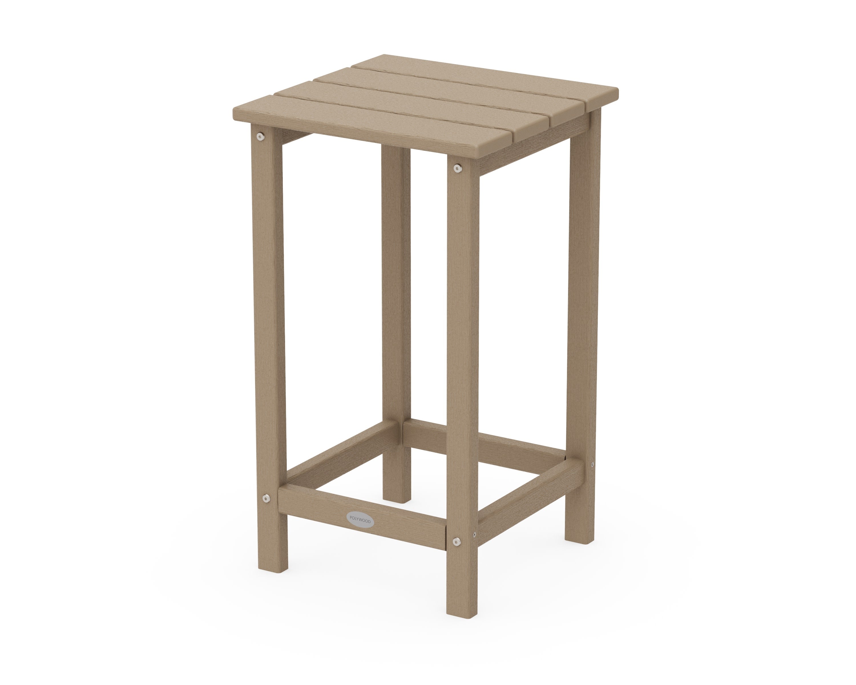 Long Island 26" Counter Side Table in Vintage Sahara