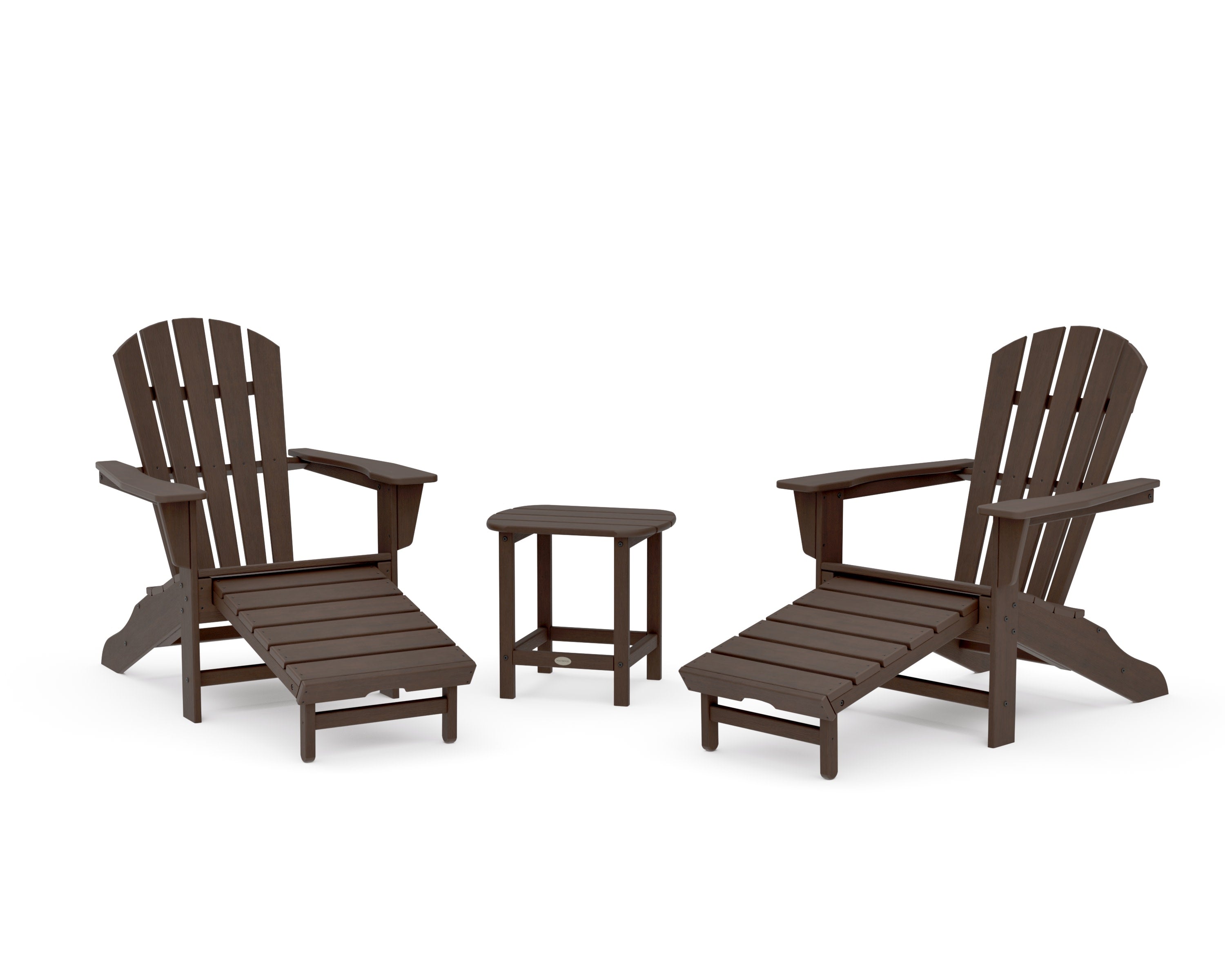 Palm Coast Ultimate Adirondack 3-Piece Set in Kona