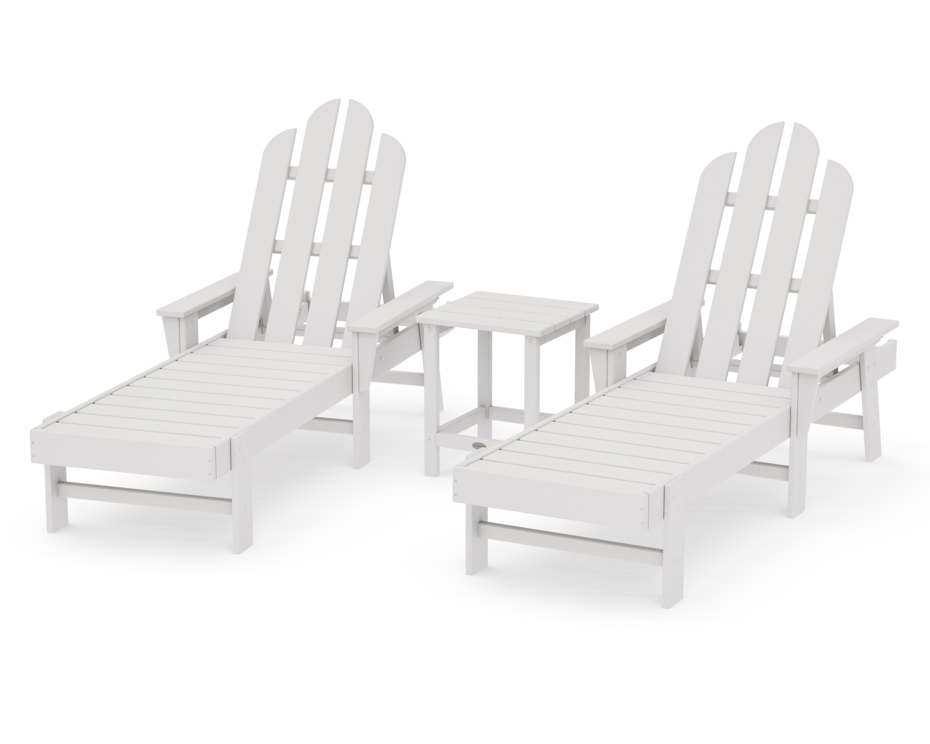 Long Island Chaise 3-Piece Set in Vintage White