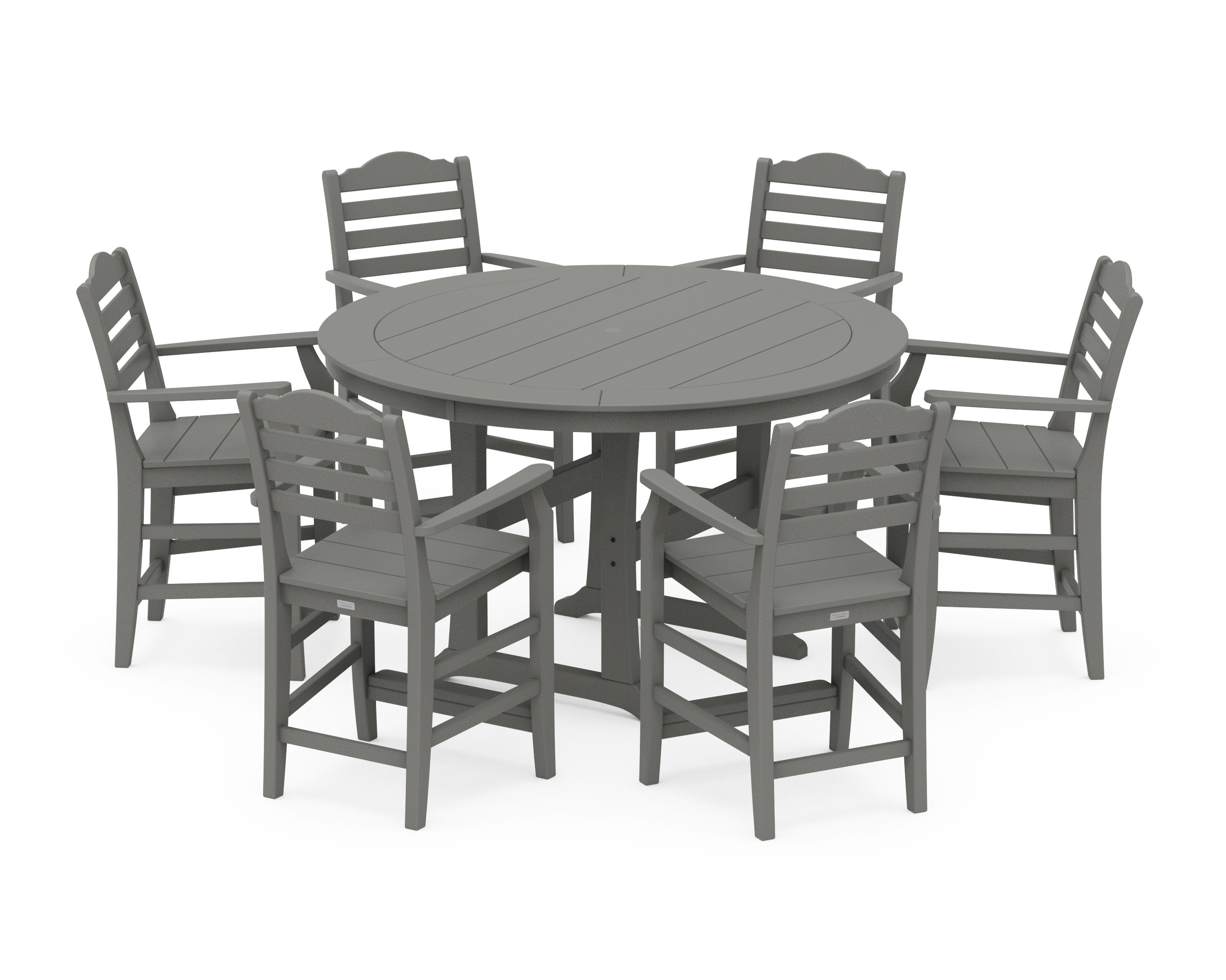Savannah 7-Piece Arm Chair Round Counter Set