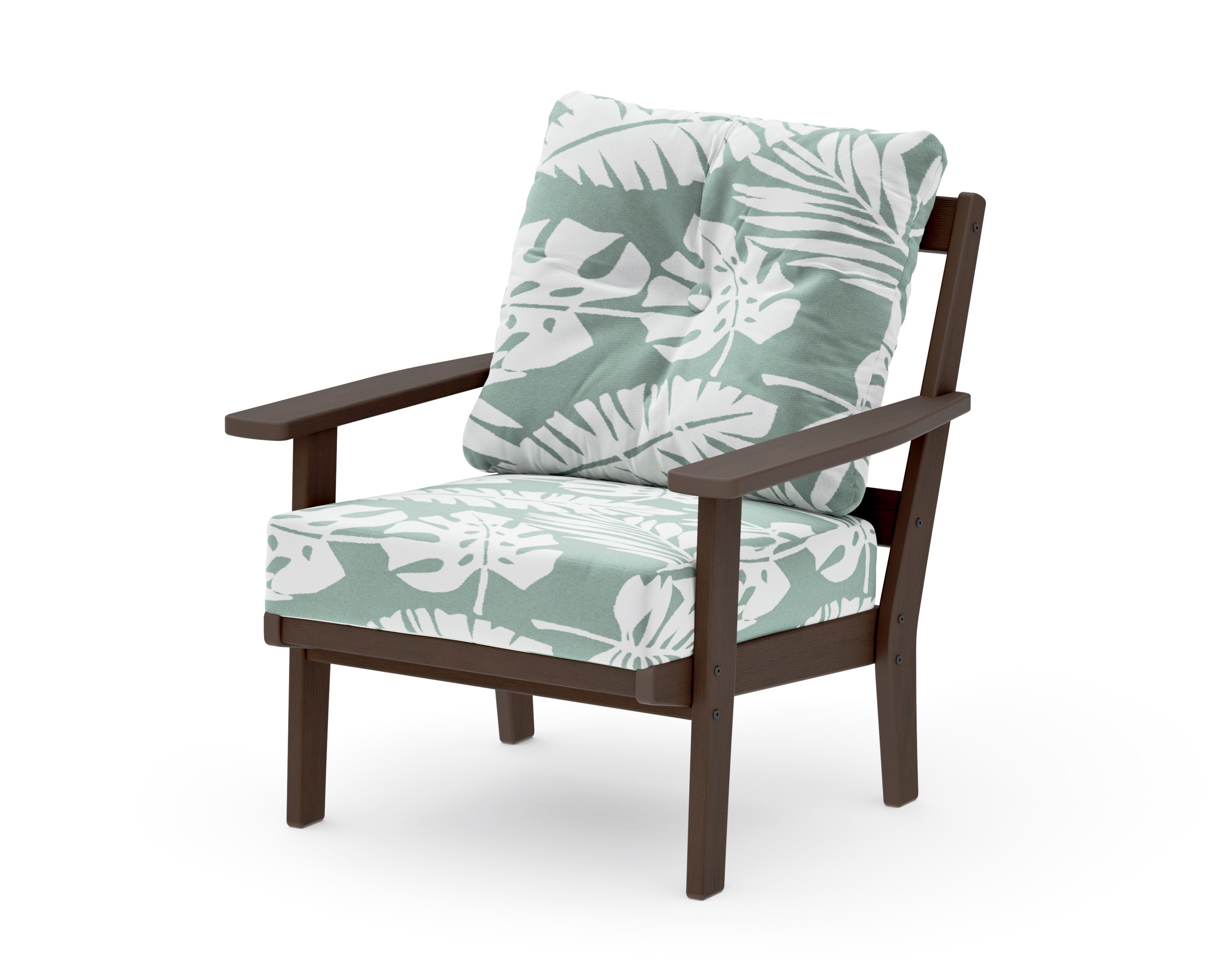 Oxford Deep Seating Chair in Kona / Leaf Glacier Spa