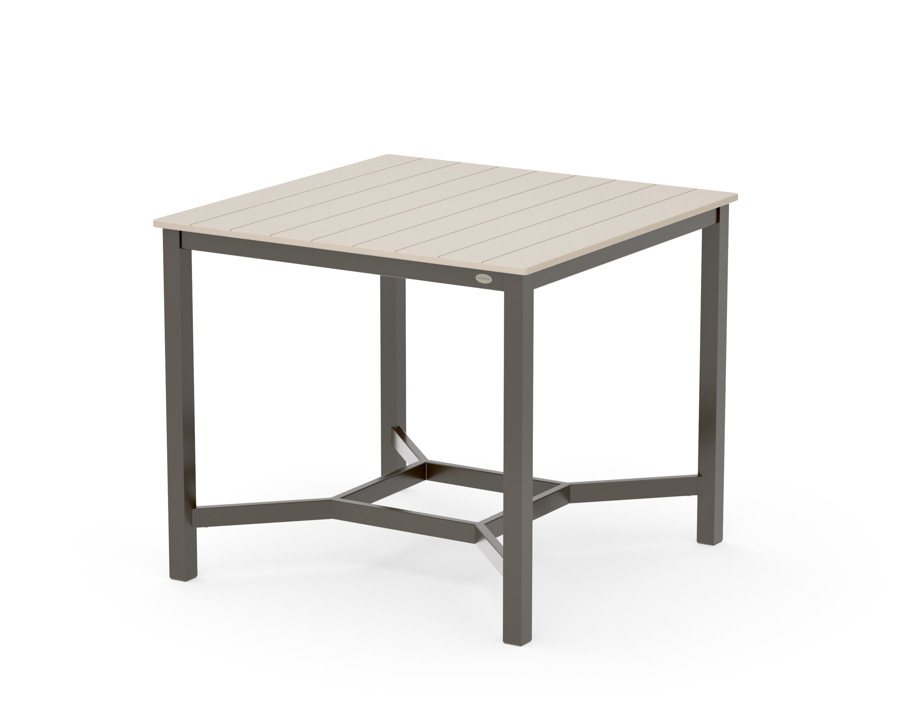 Main Street 42 x 42 Counter Table in Bronze / Sand