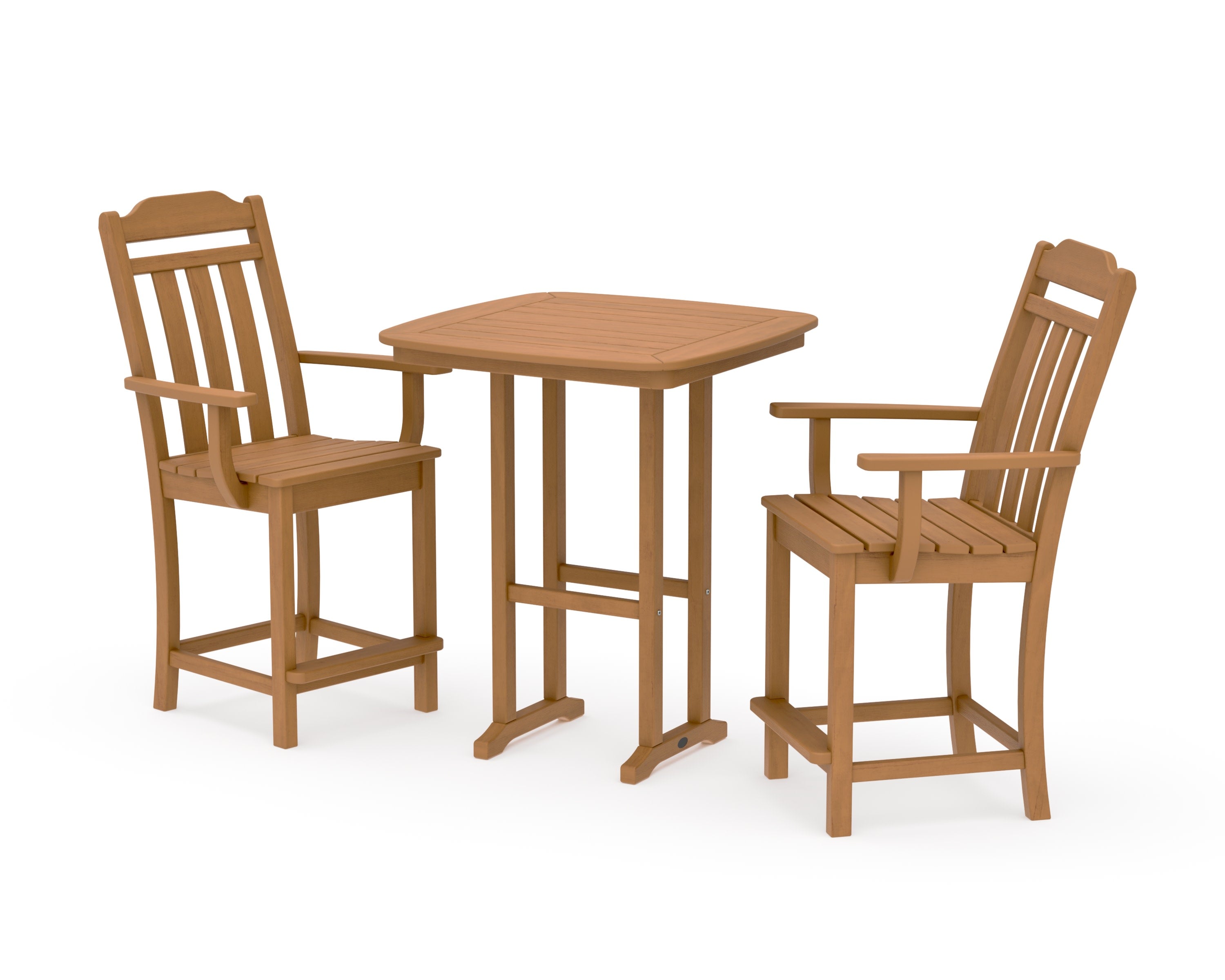 Cottage 3-Piece Counter Set in Natural