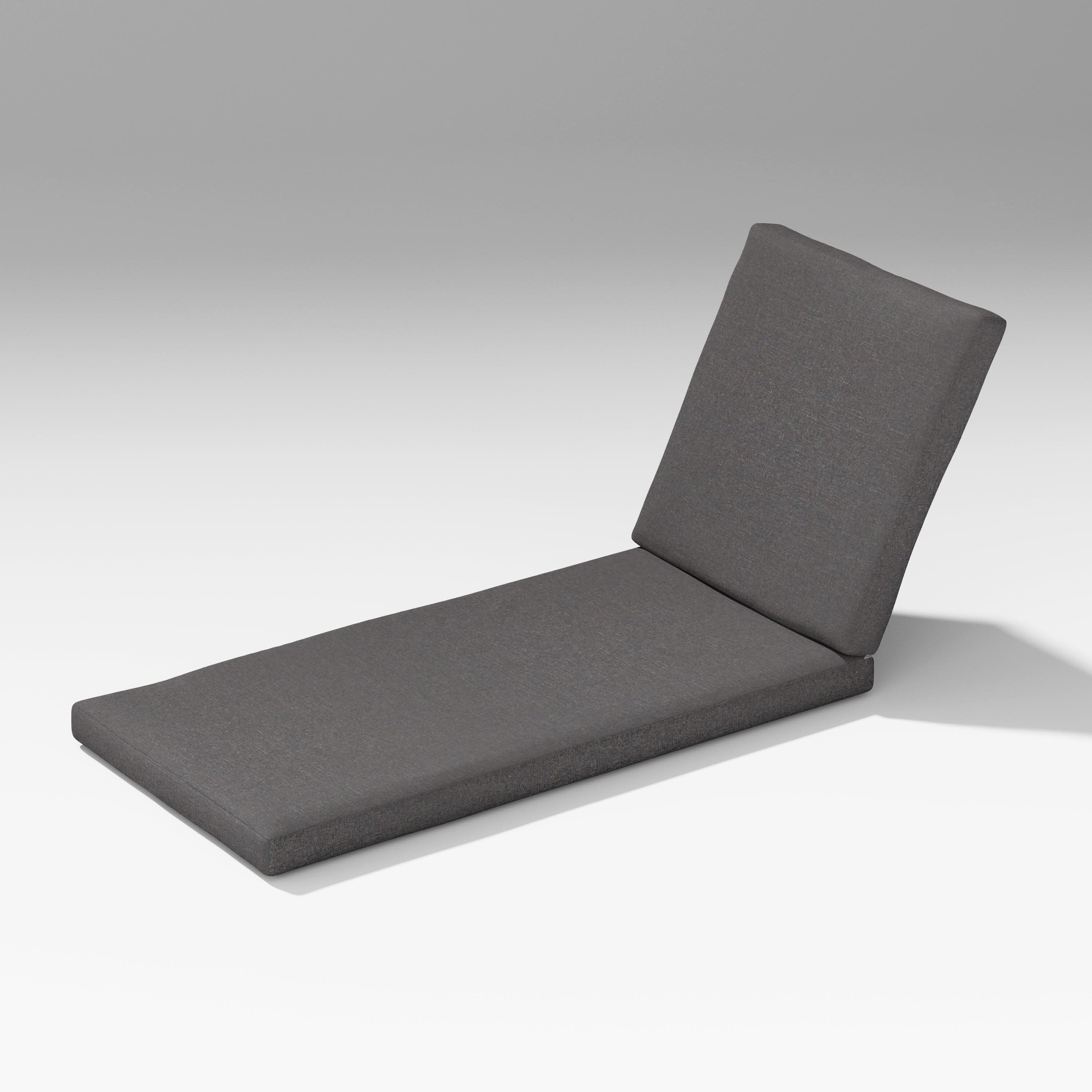 Latitude Chaise Lounge Full Cushion in Ash Charcoal