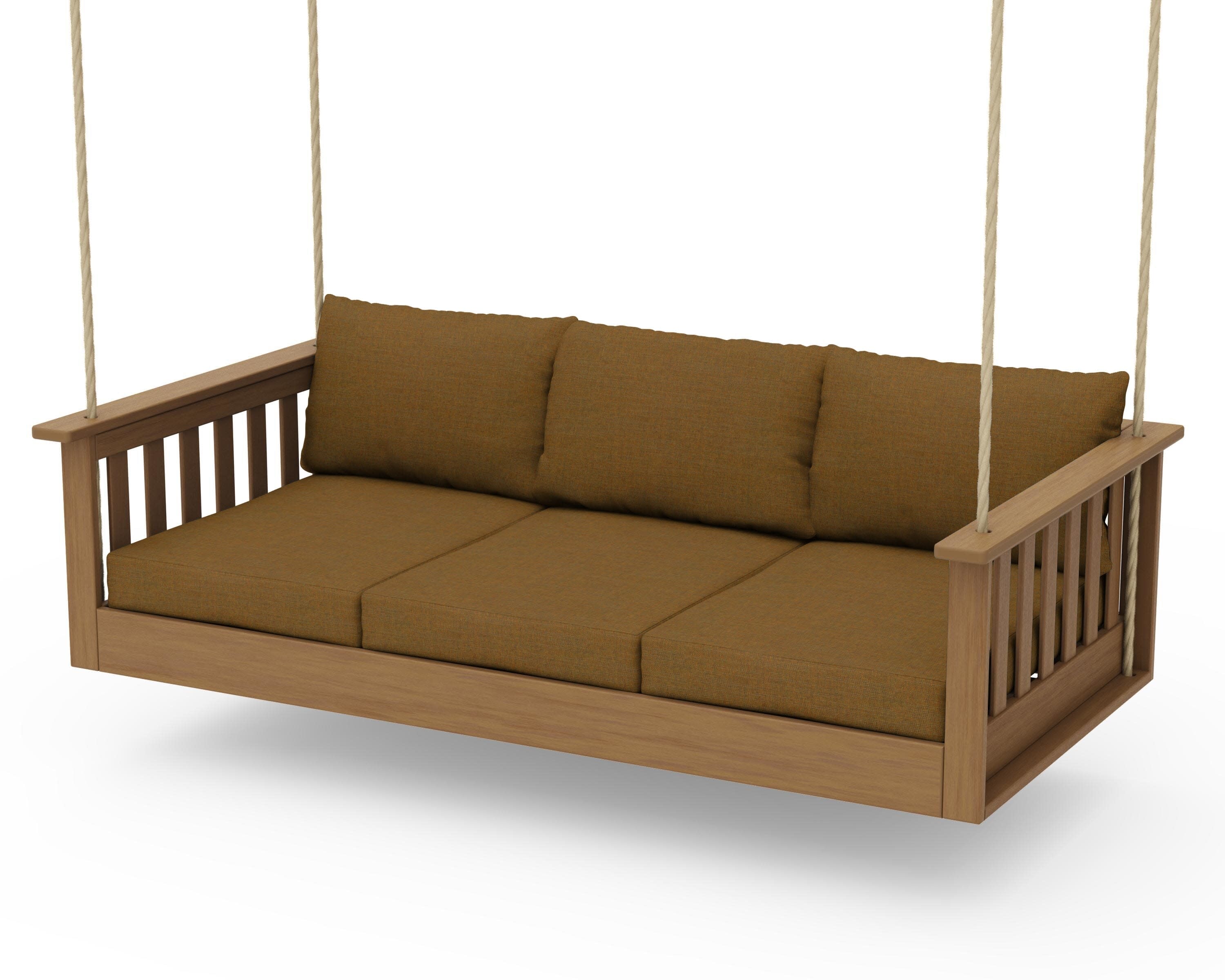 Vineyard Daybed Swing in Natural / Exhale Teak