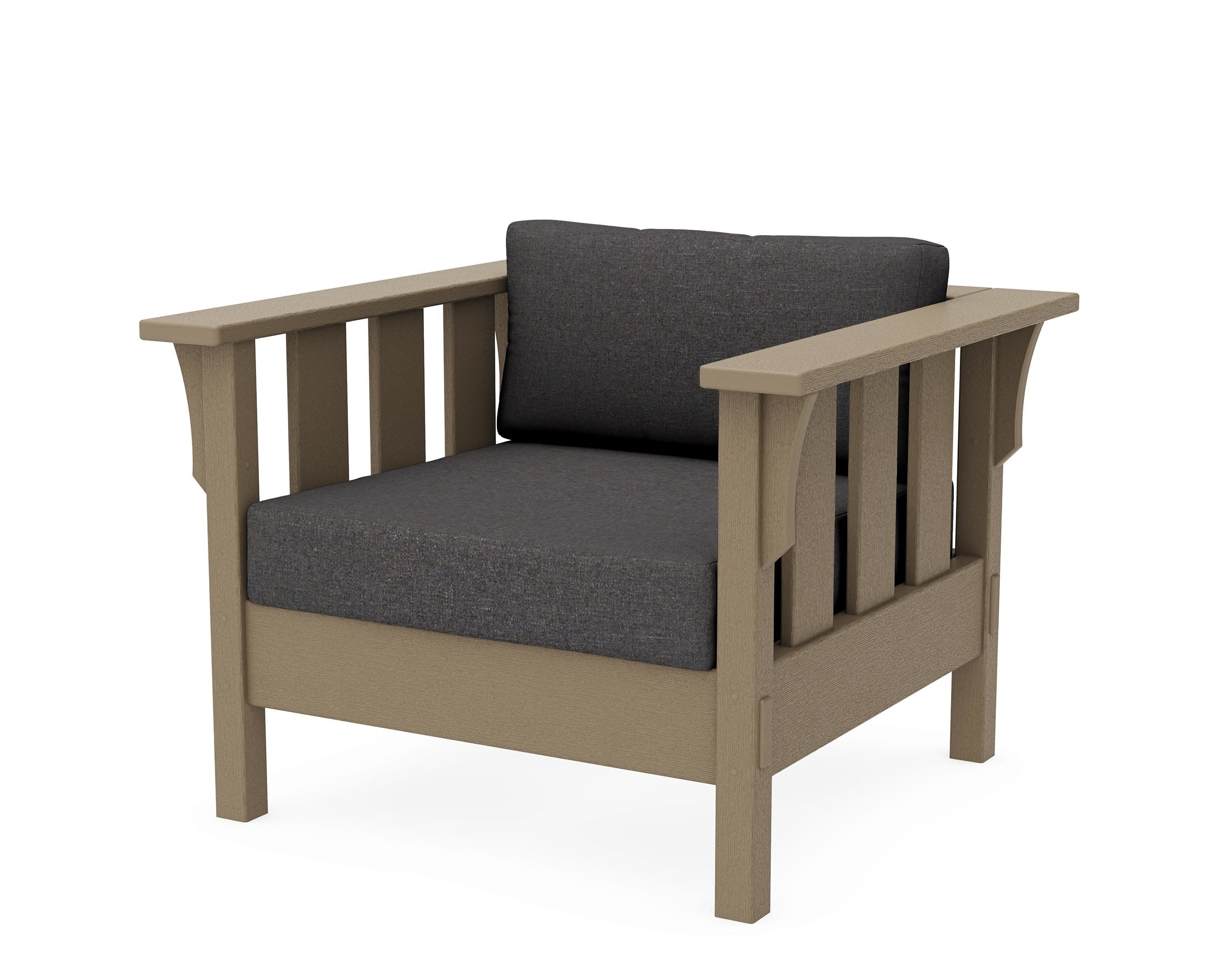 Acadia Deep Seating Chair in Vintage Sahara / Ash Charcoal