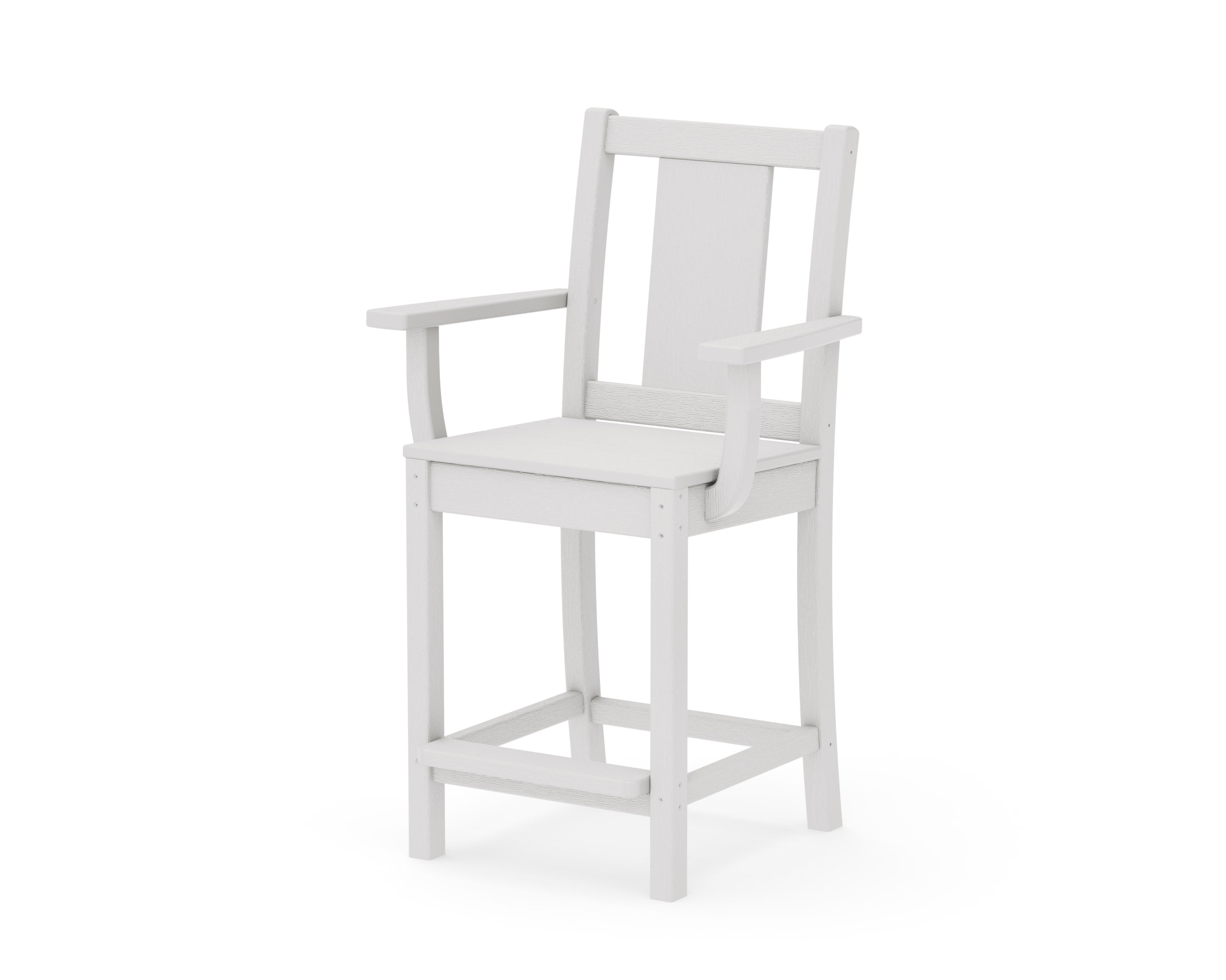 Prairie Counter Arm Chair in Vintage White
