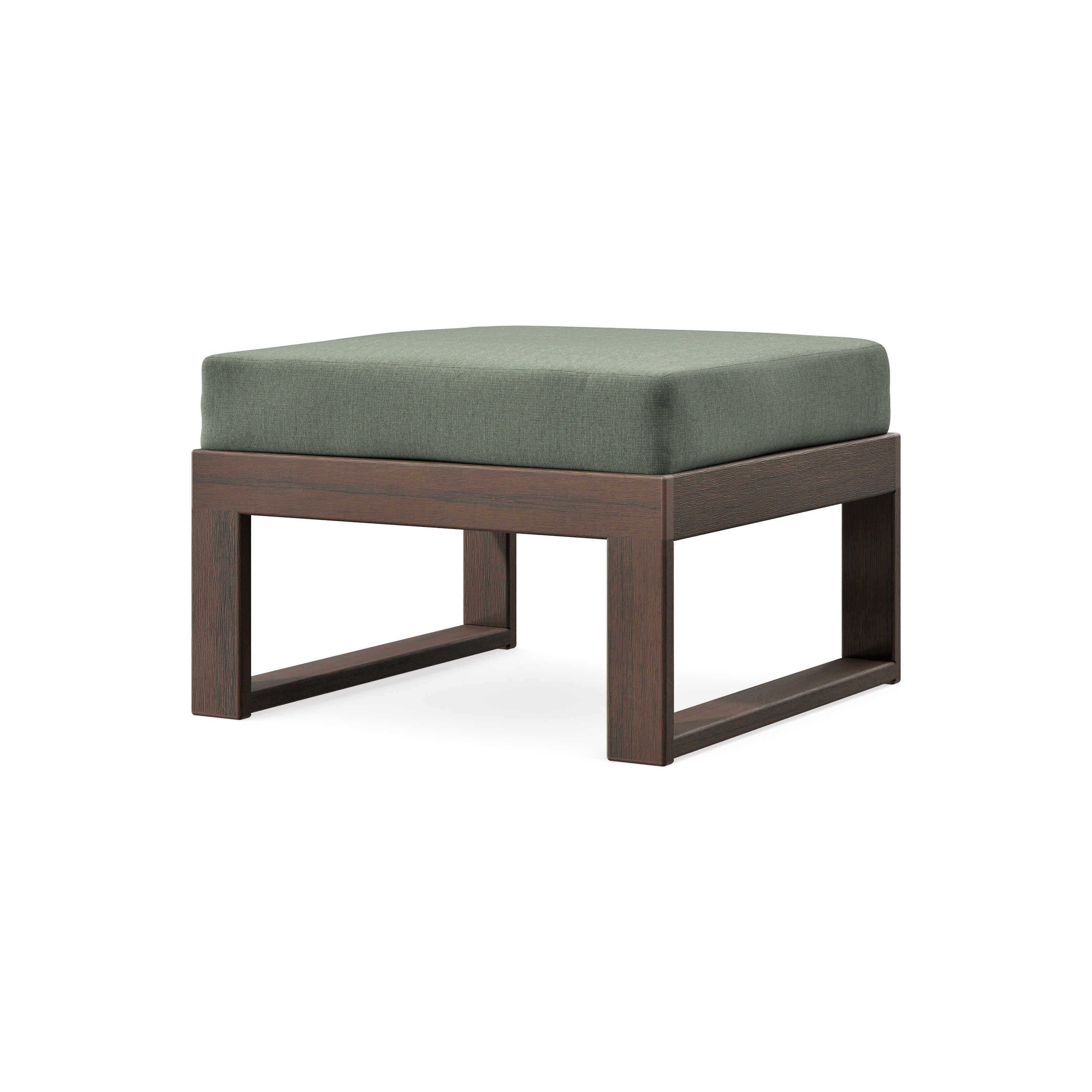 Modular Ottoman - Modern in Kona / Cast Sage