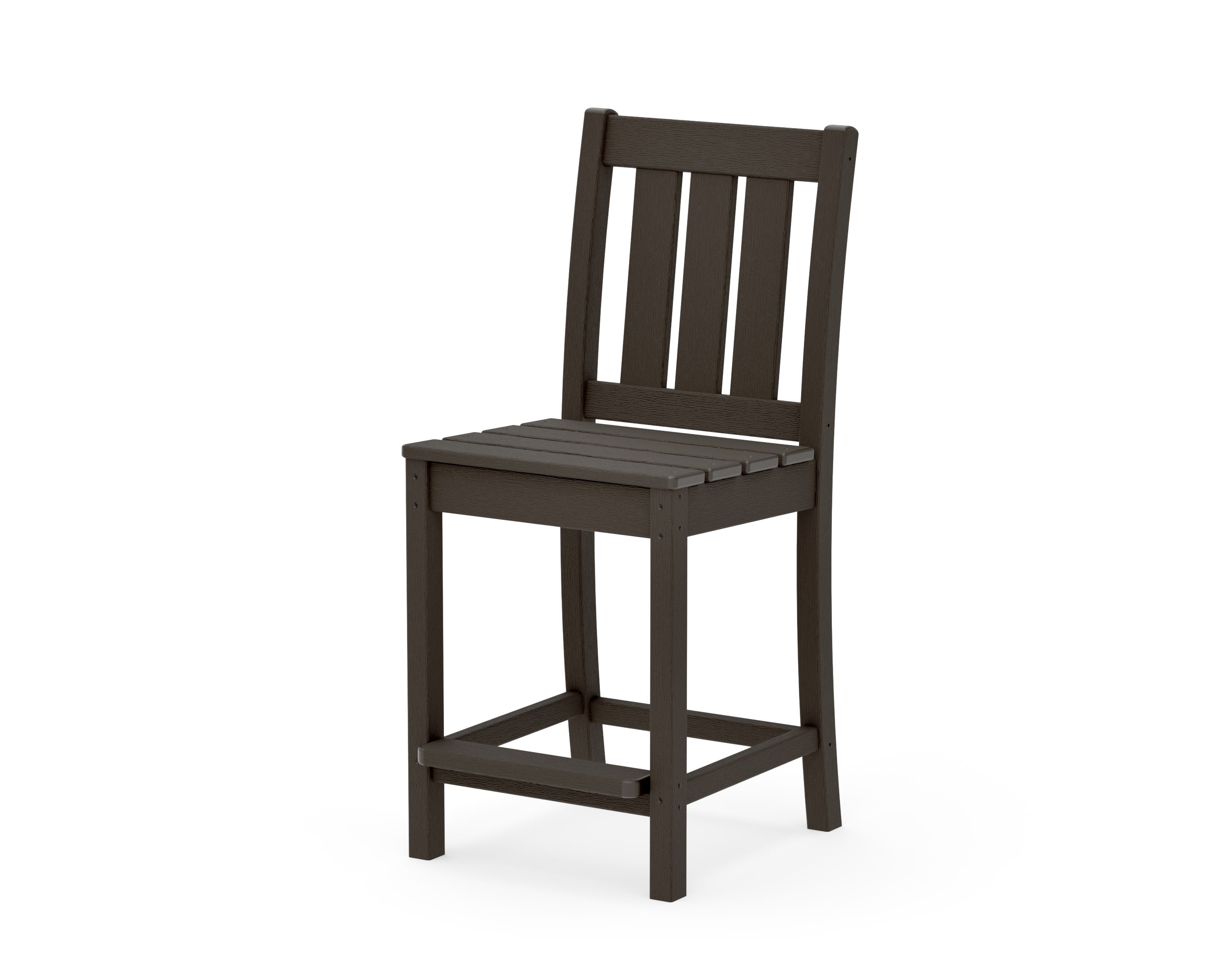 Oxford Counter Side Chair in Vintage Coffee