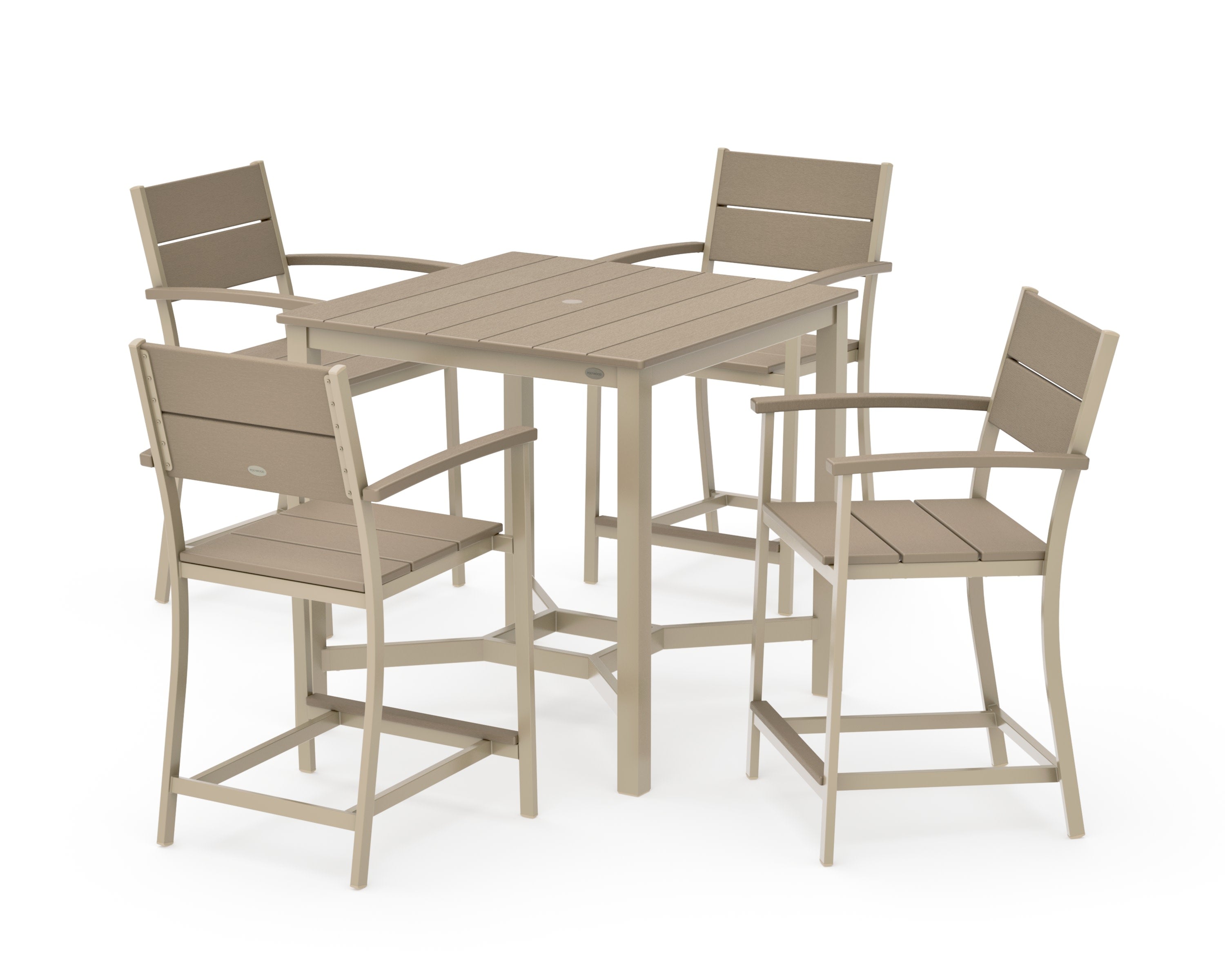 Main Street 5-Piece Counter Set in Sand / Vintage Sahara