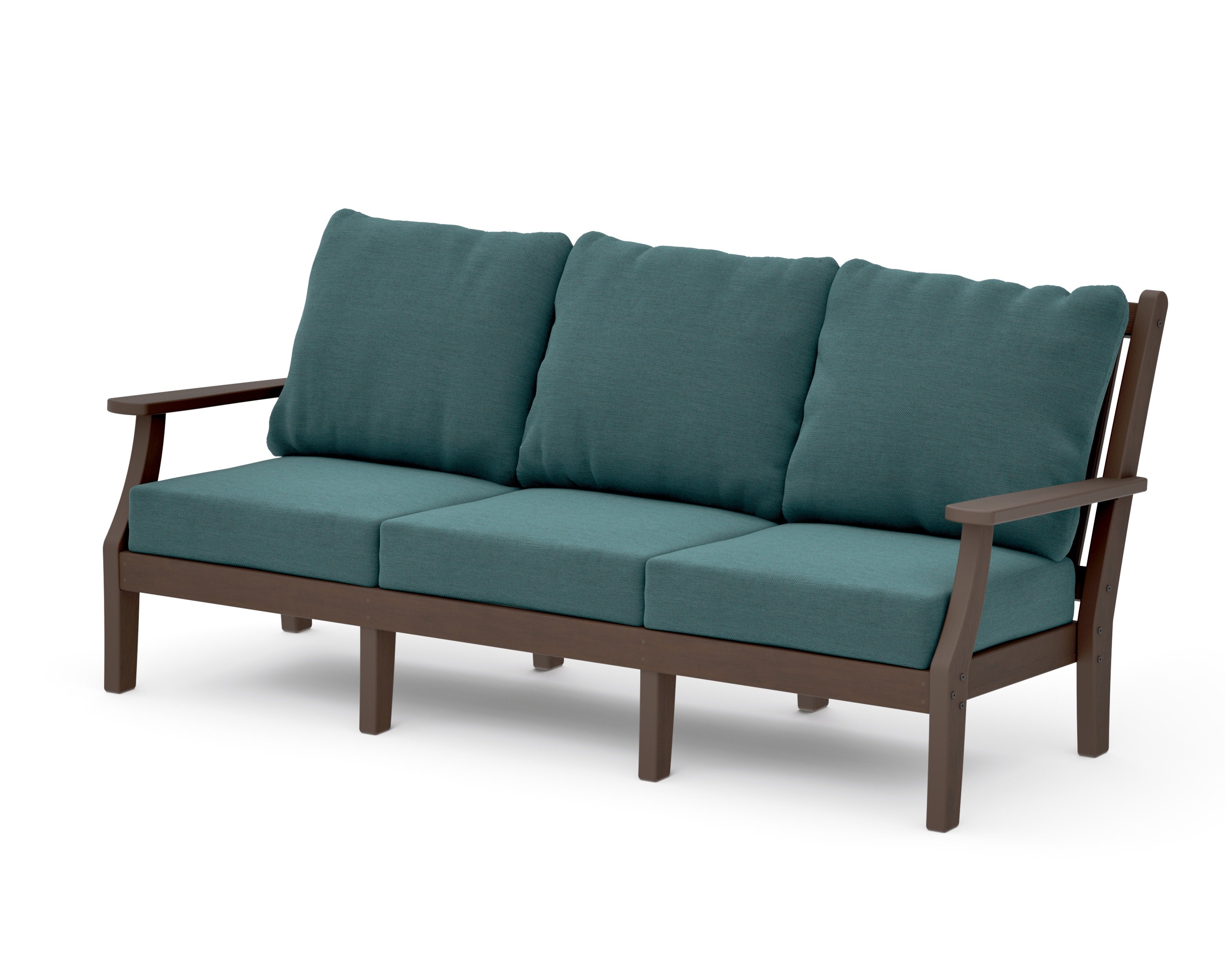 Wovendale Deep Seating Sofa in Kona / Ocean Teal