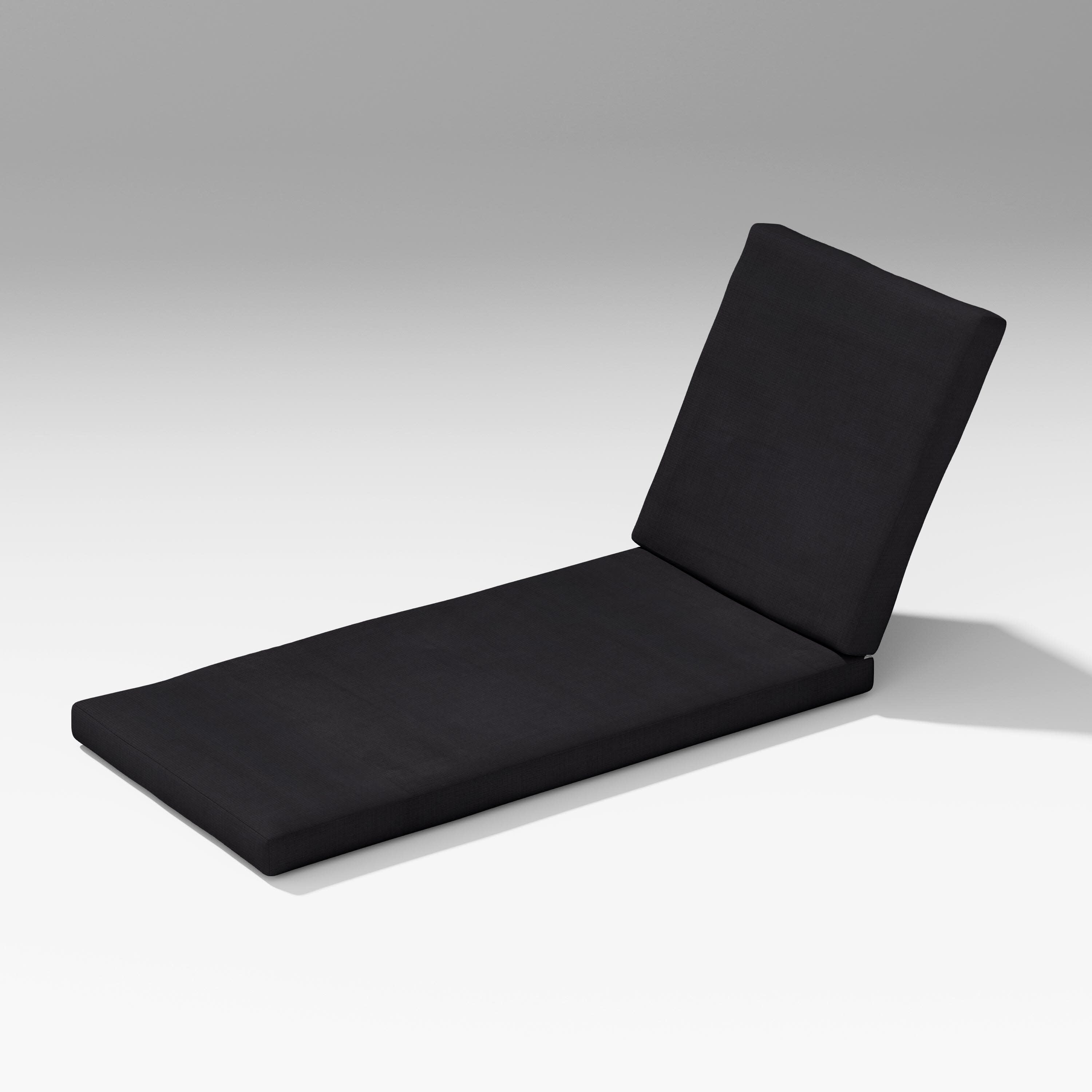 Latitude Chaise Lounge Full Cushion in Midnight Linen