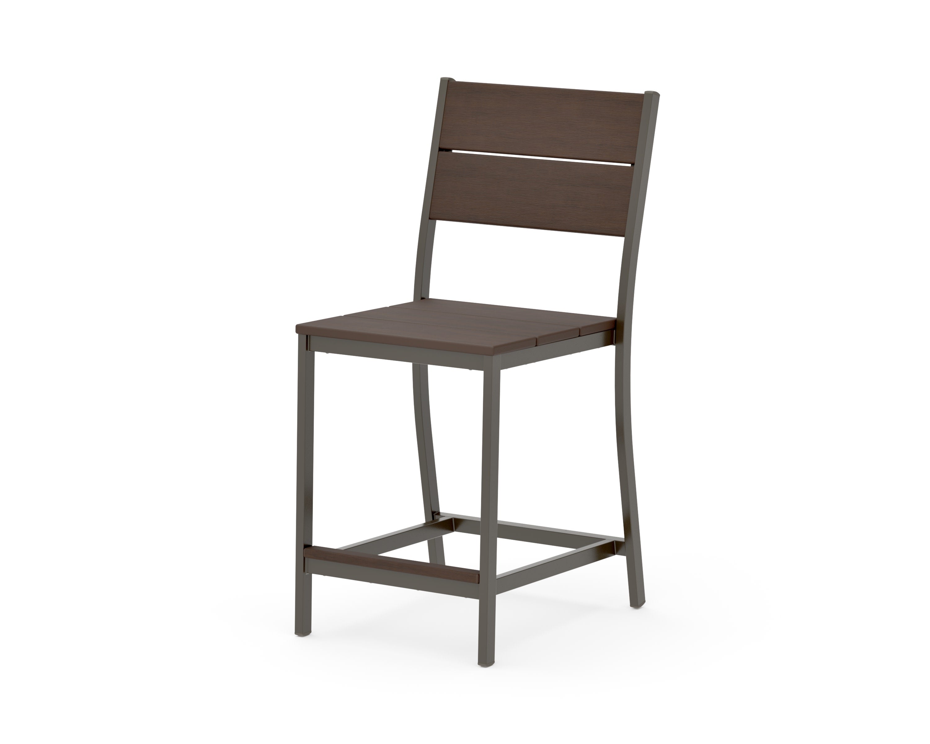 Main Street Counter Side Chair in Bronze / Kona