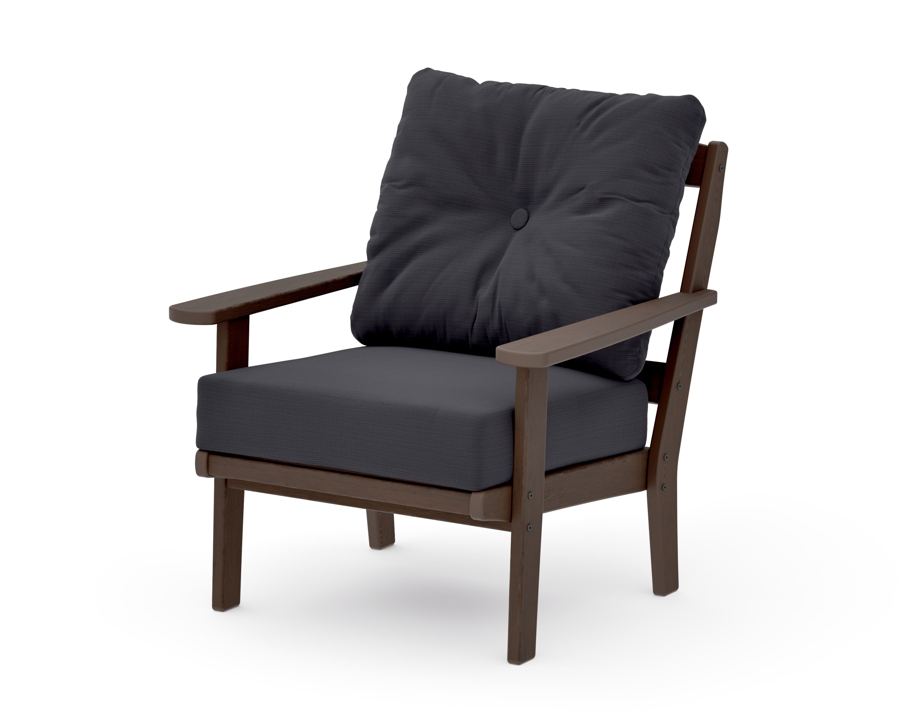 Mission Deep Seating Chair in Kona / Midnight Linen
