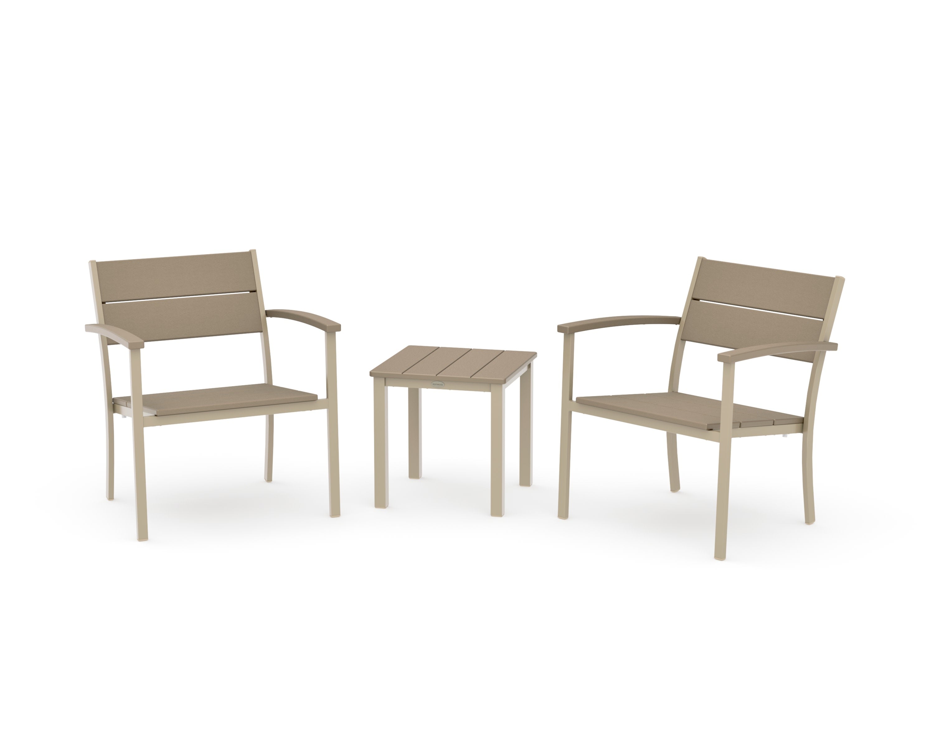 Main Street 3-Piece Lounge Chair Set in Sand / Vintage Sahara