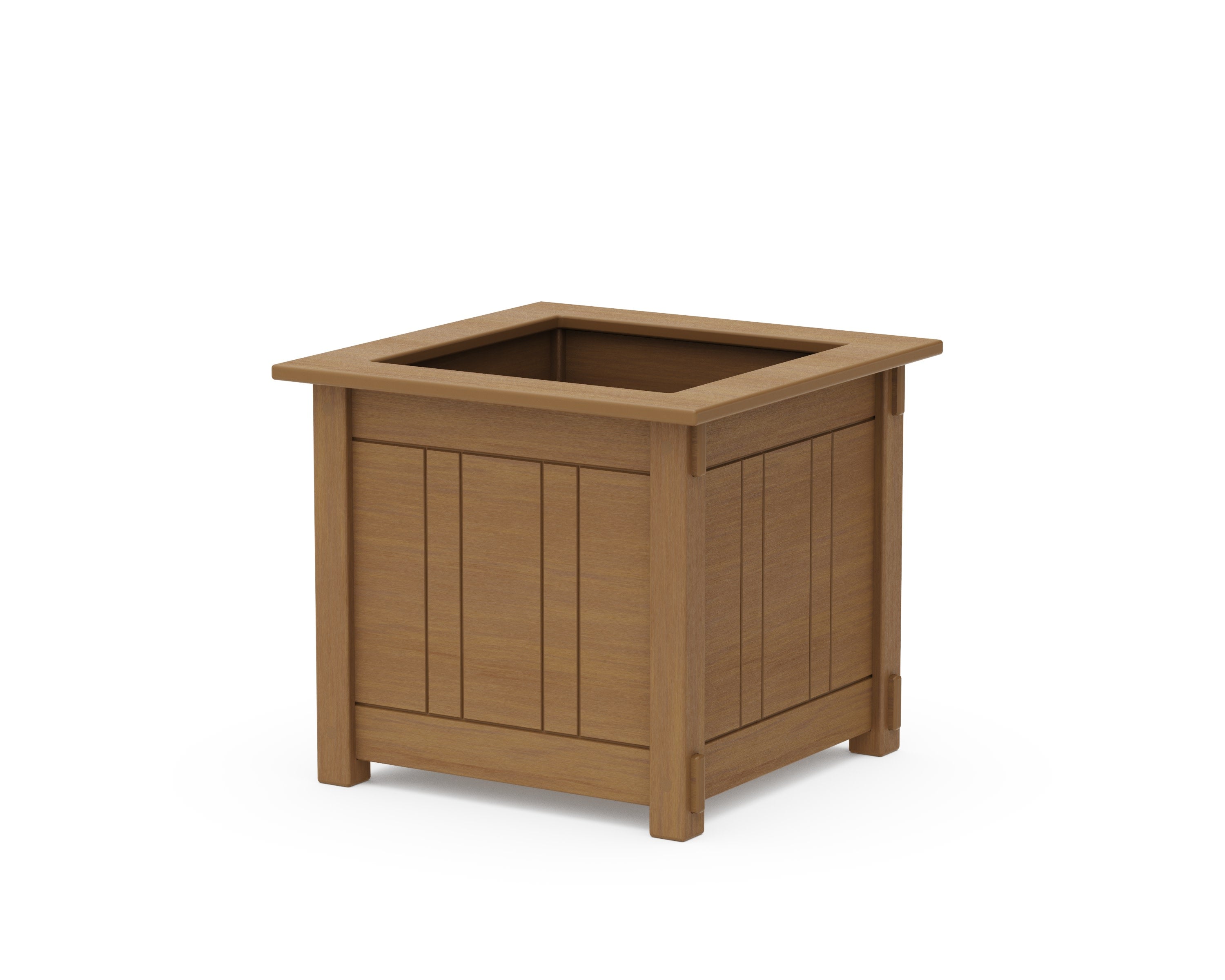 Acadia Large Square Planter Box in Natural