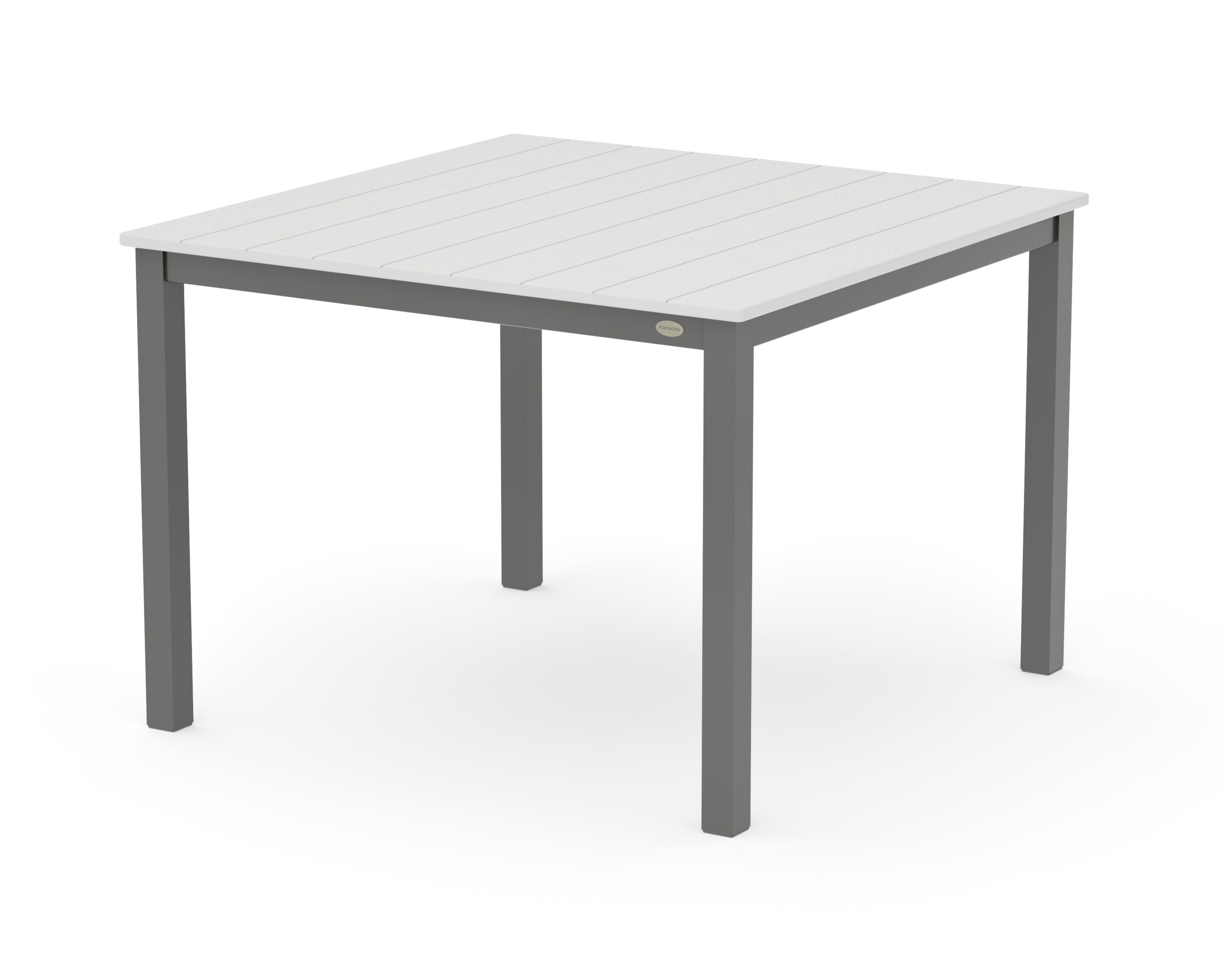 Main Street 42 x 42 Dining Table in Charcoal / Vintage White