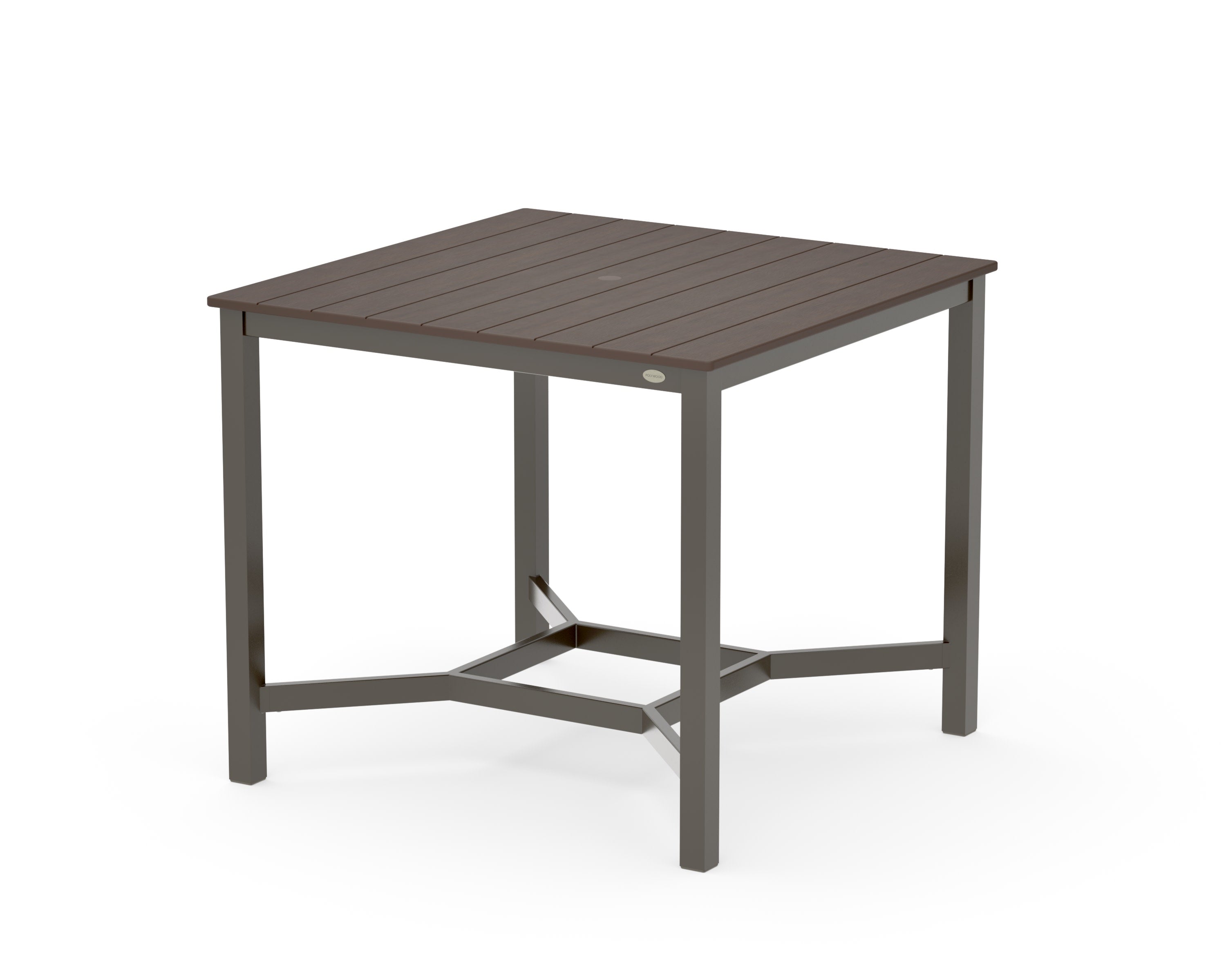 Main Street 42 x 42 Counter Table in Bronze / Kona