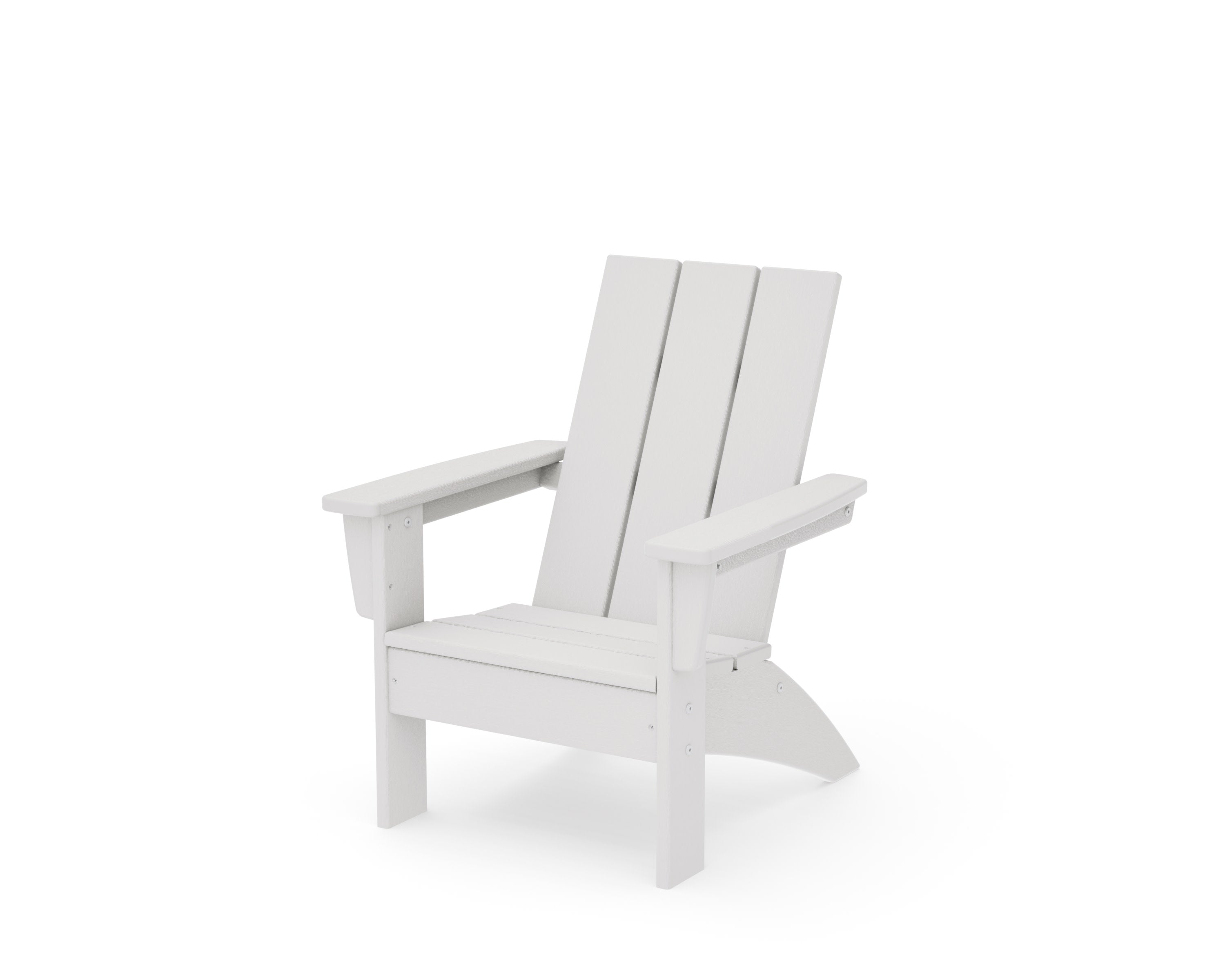 Kids Modern Adirondack Chair in Vintage White