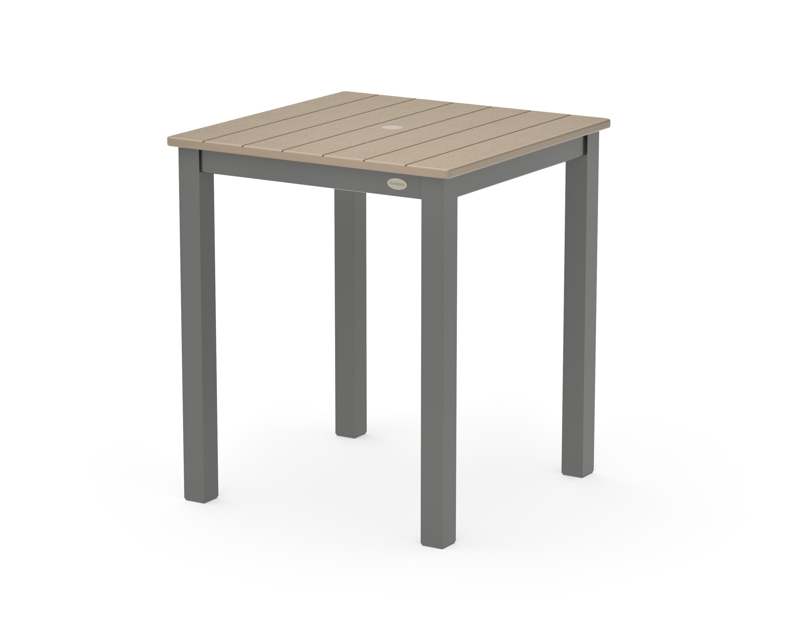 Main Street 26 x 26 Dining Table in Charcoal / Vintage Sahara