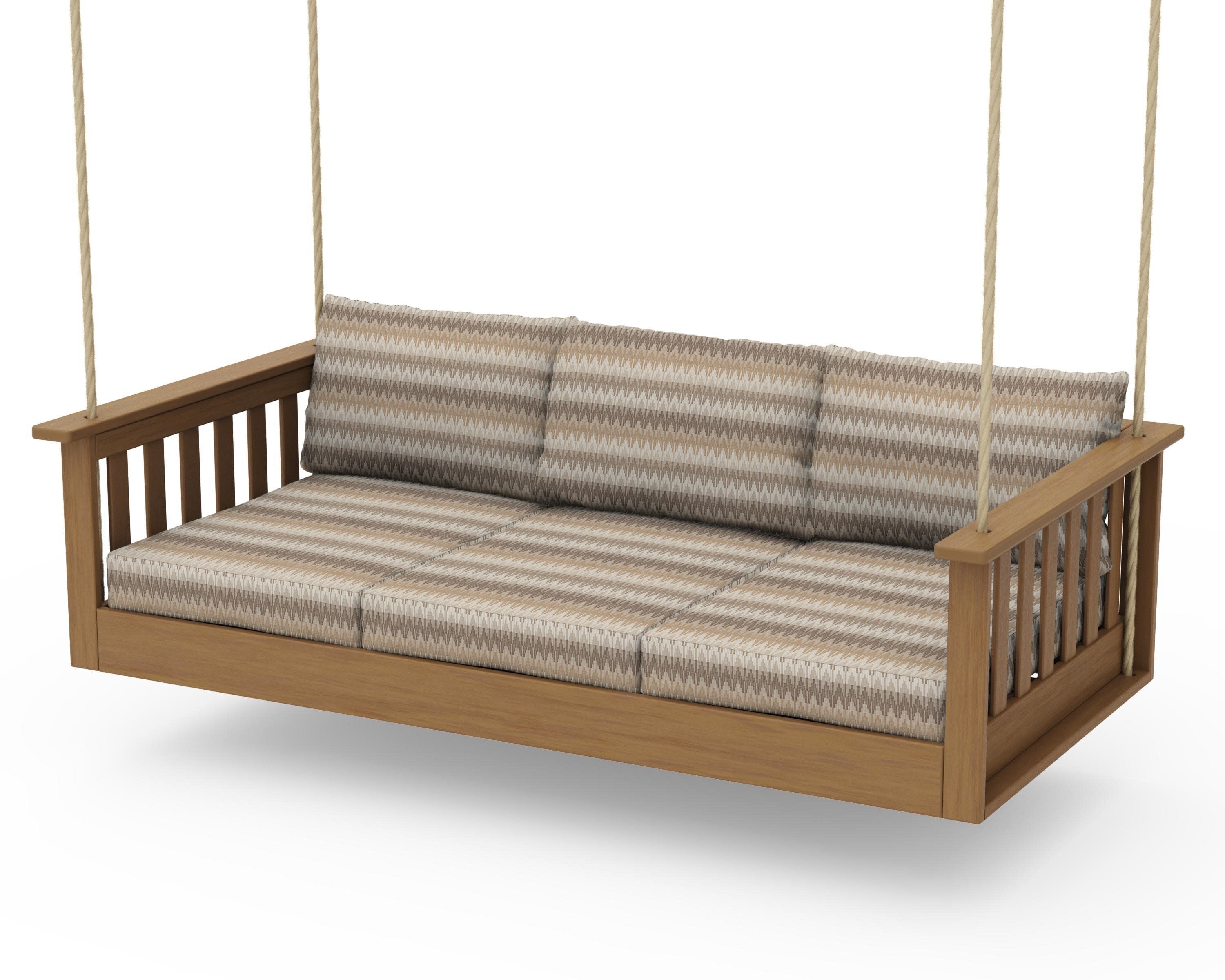 Vineyard Daybed Swing in Natural / Valley Dune