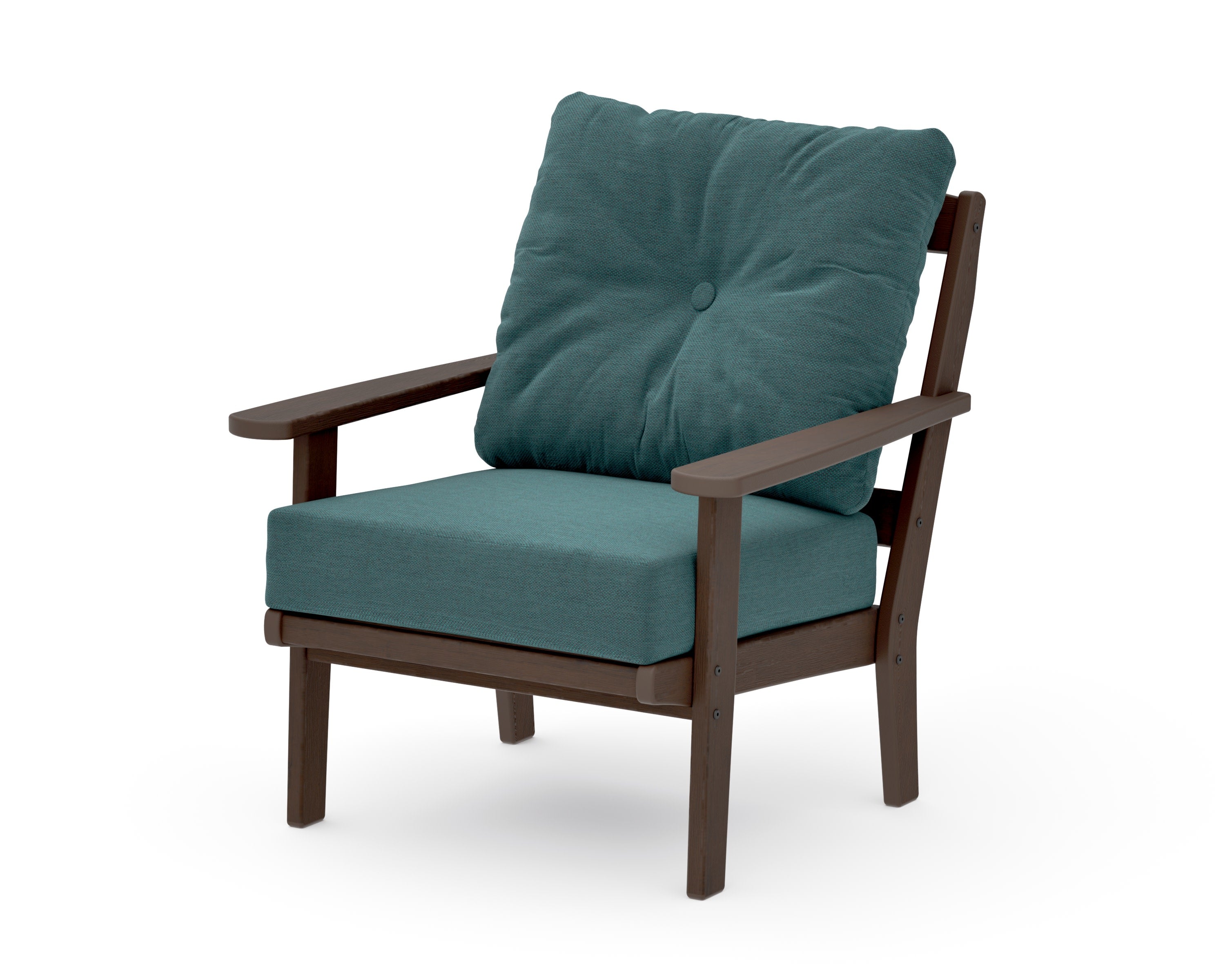 Mission Deep Seating Chair in Kona / Ocean Teal