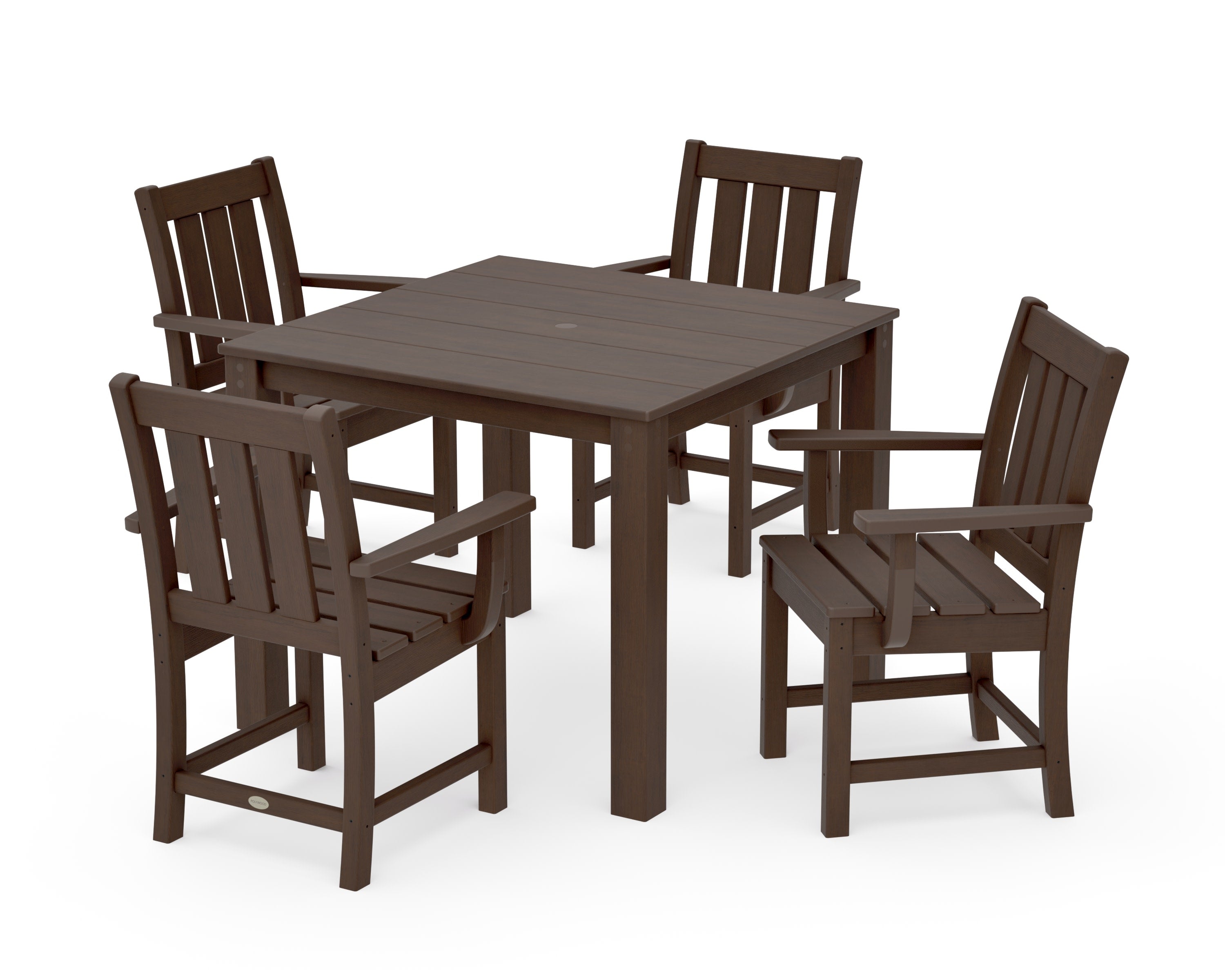 Oxford 5-Piece Parsons Dining Set in Kona
