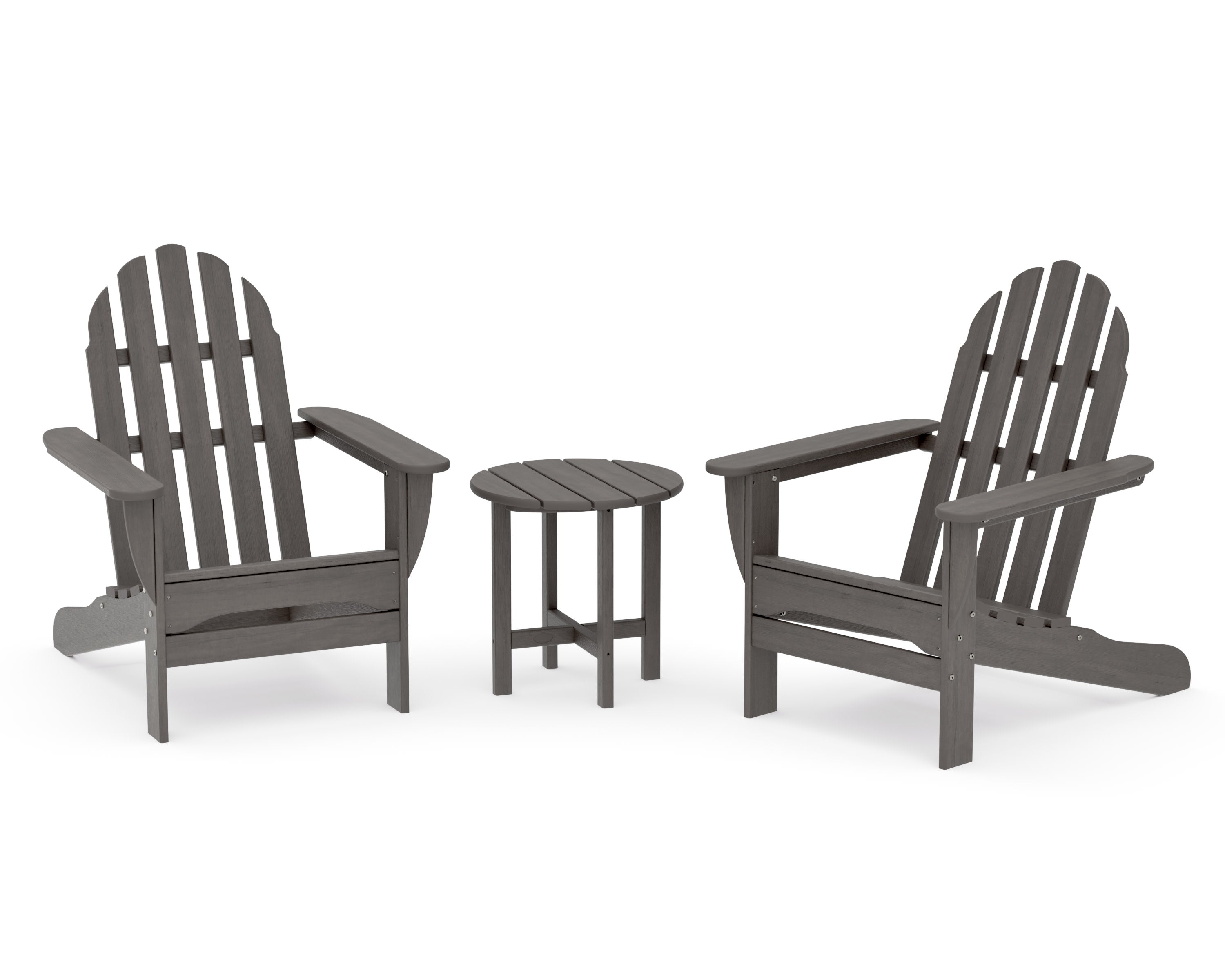 Classic Adirondack 3-Piece Set in Driftwood