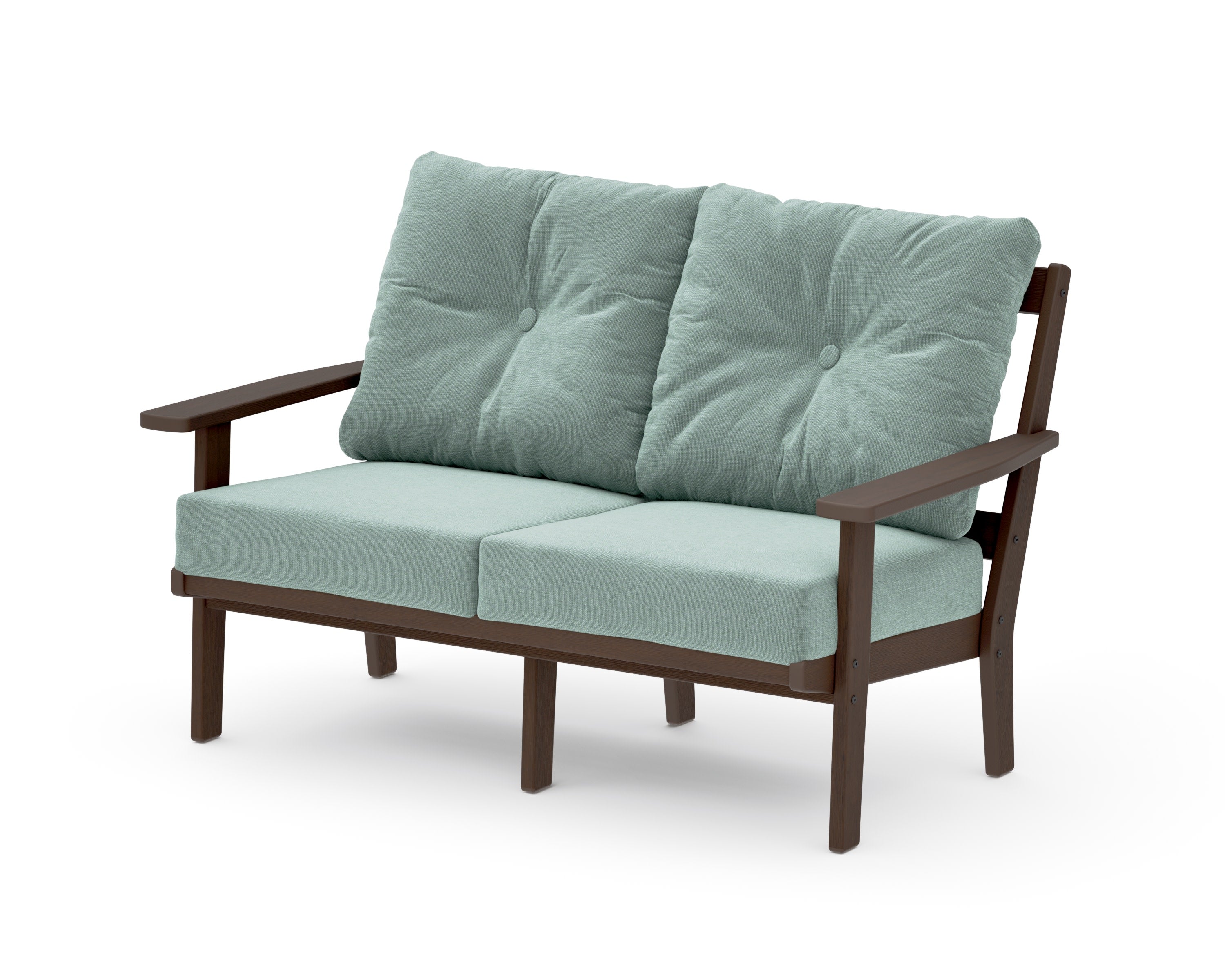 Oxford Deep SeatingLoveseat in Kona / Glacier Spa