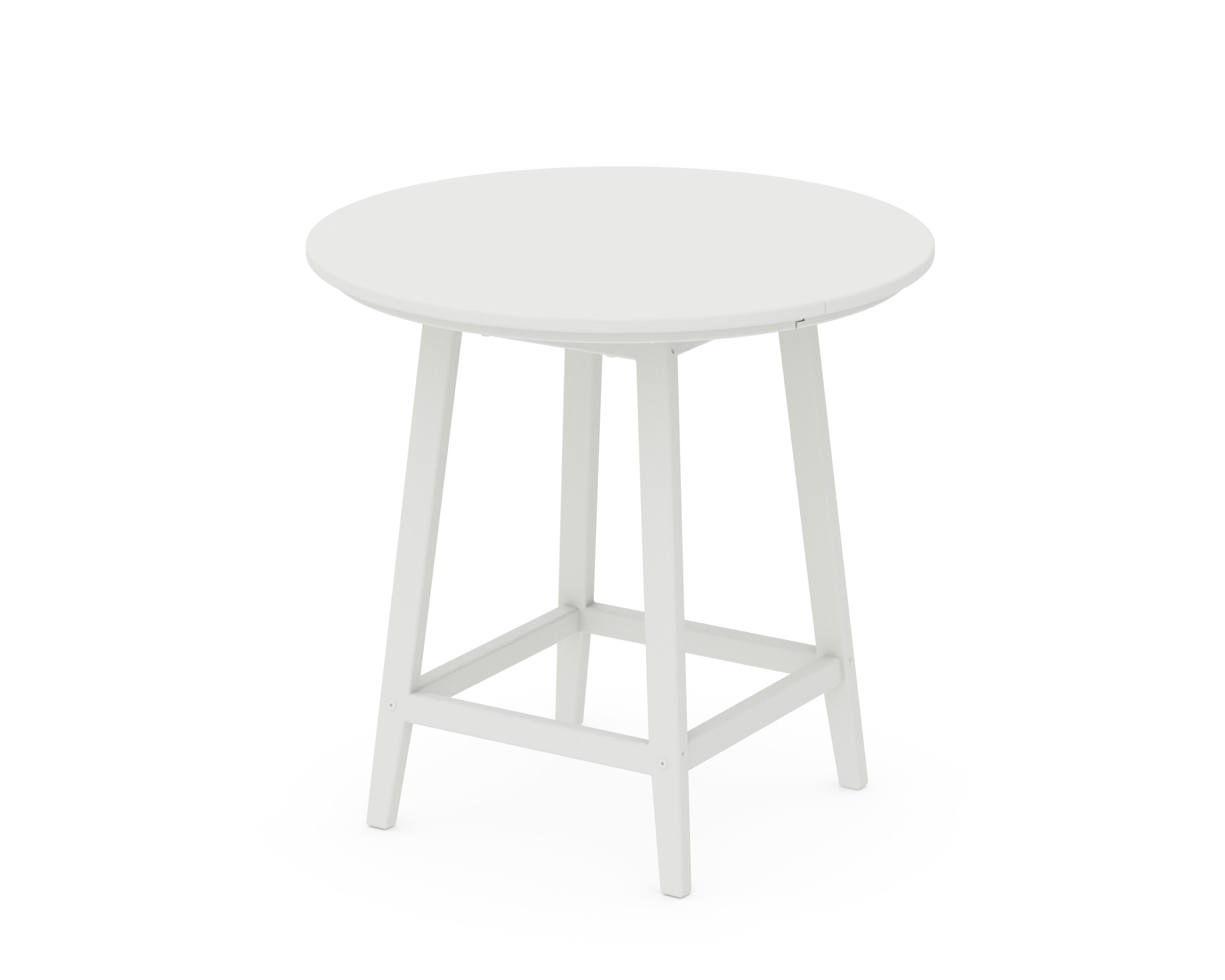 Studio 30" Round Bistro Table in Vintage White