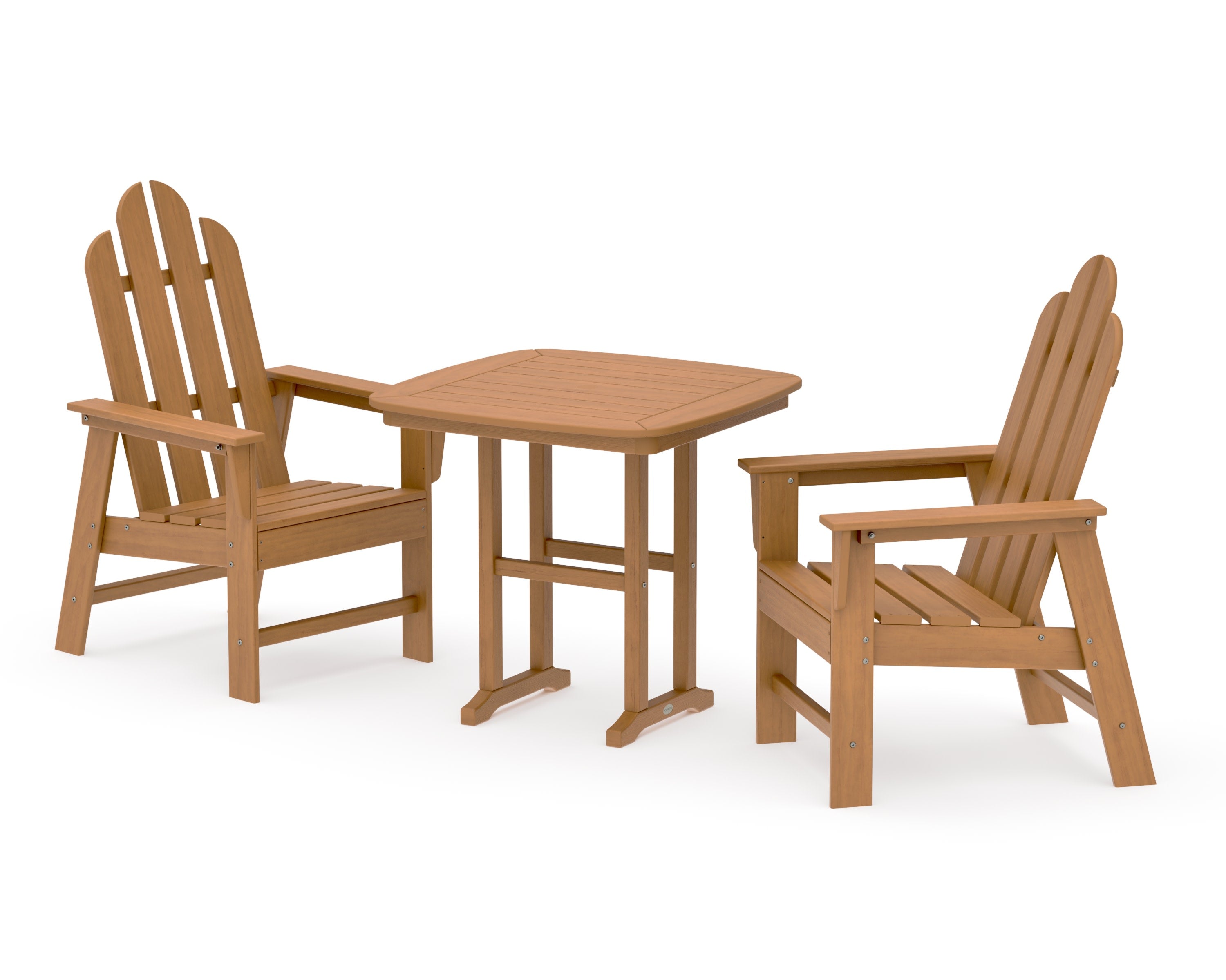 Long Island 3-Piece Dining Set in Natural