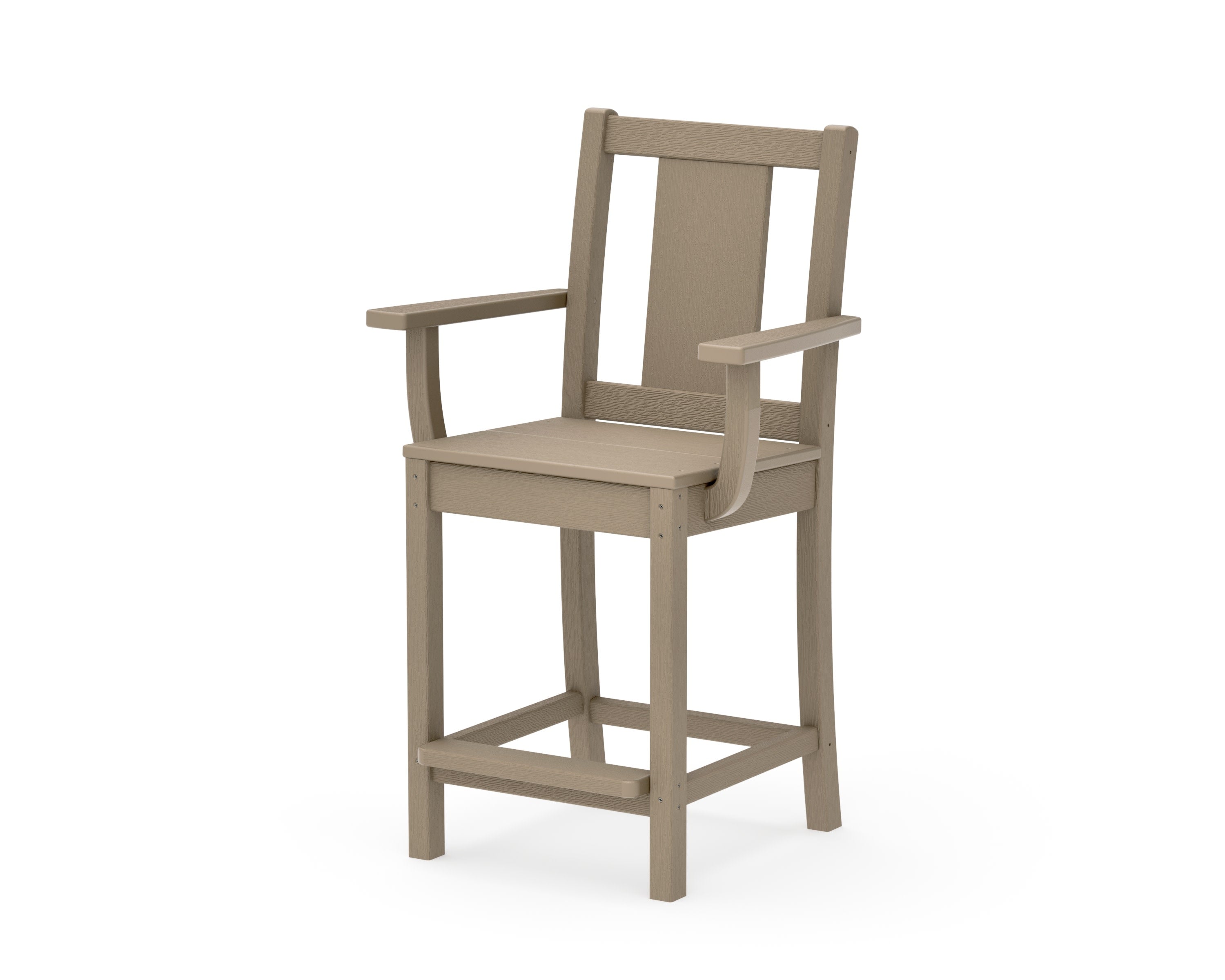 Prairie Counter Arm Chair in Vintage Sahara