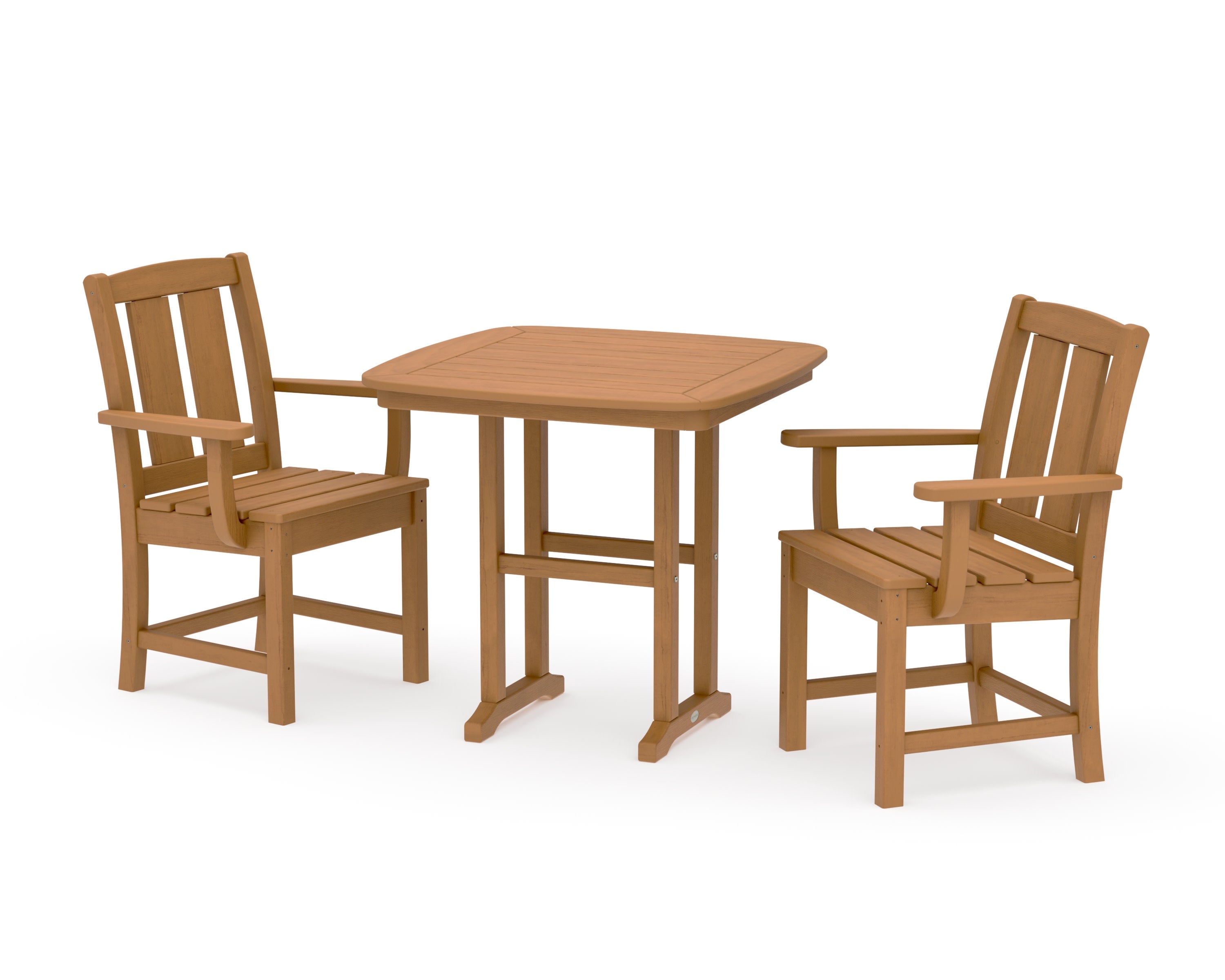 Mission 3-Piece Dining Set in Natural