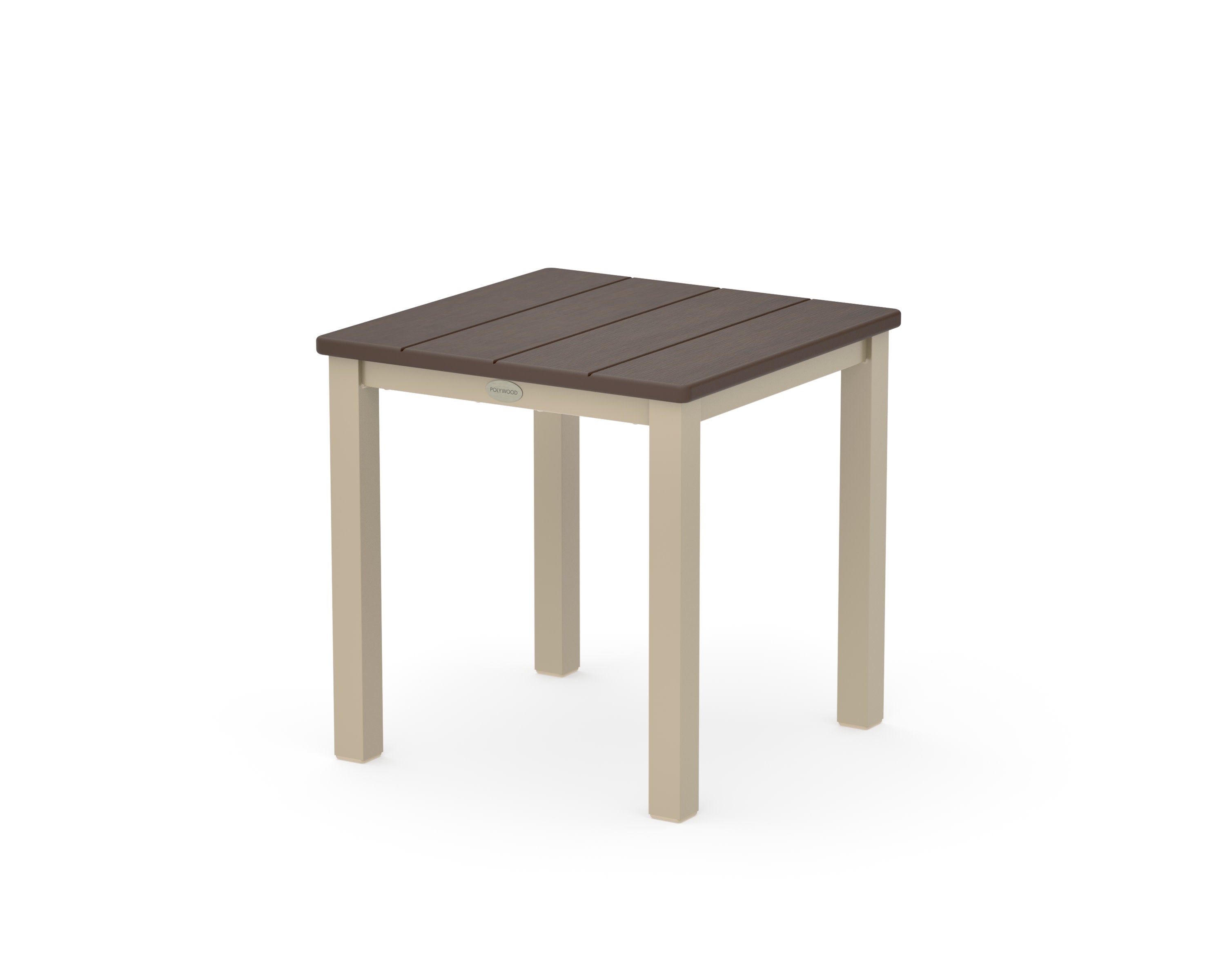 Main Street 18" Side Table in Sand / Kona