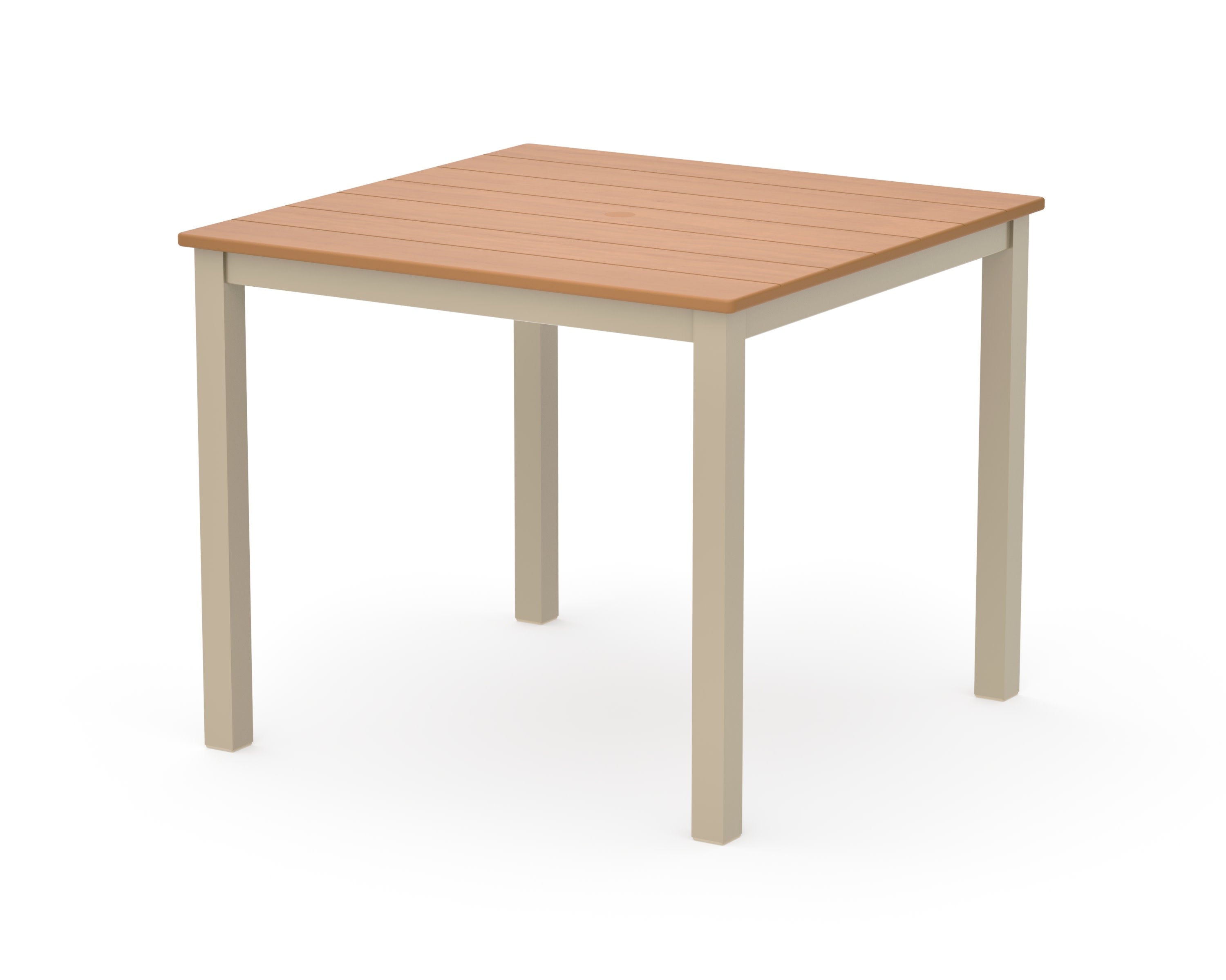 Main Street 36" x 36" Dining Table in Sand / Natural