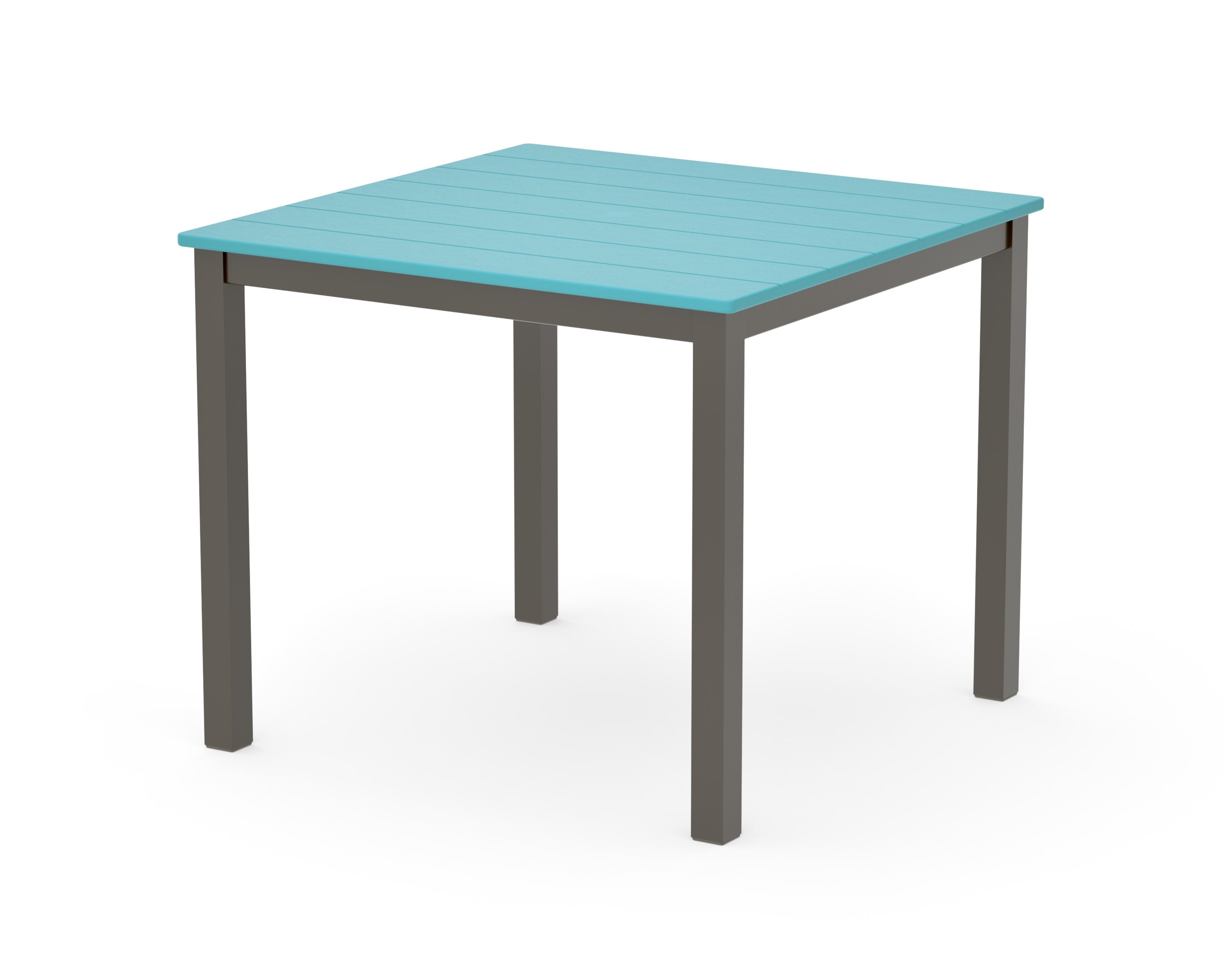 Main Street 36" x 36" Dining Table in Bronze / Aruba