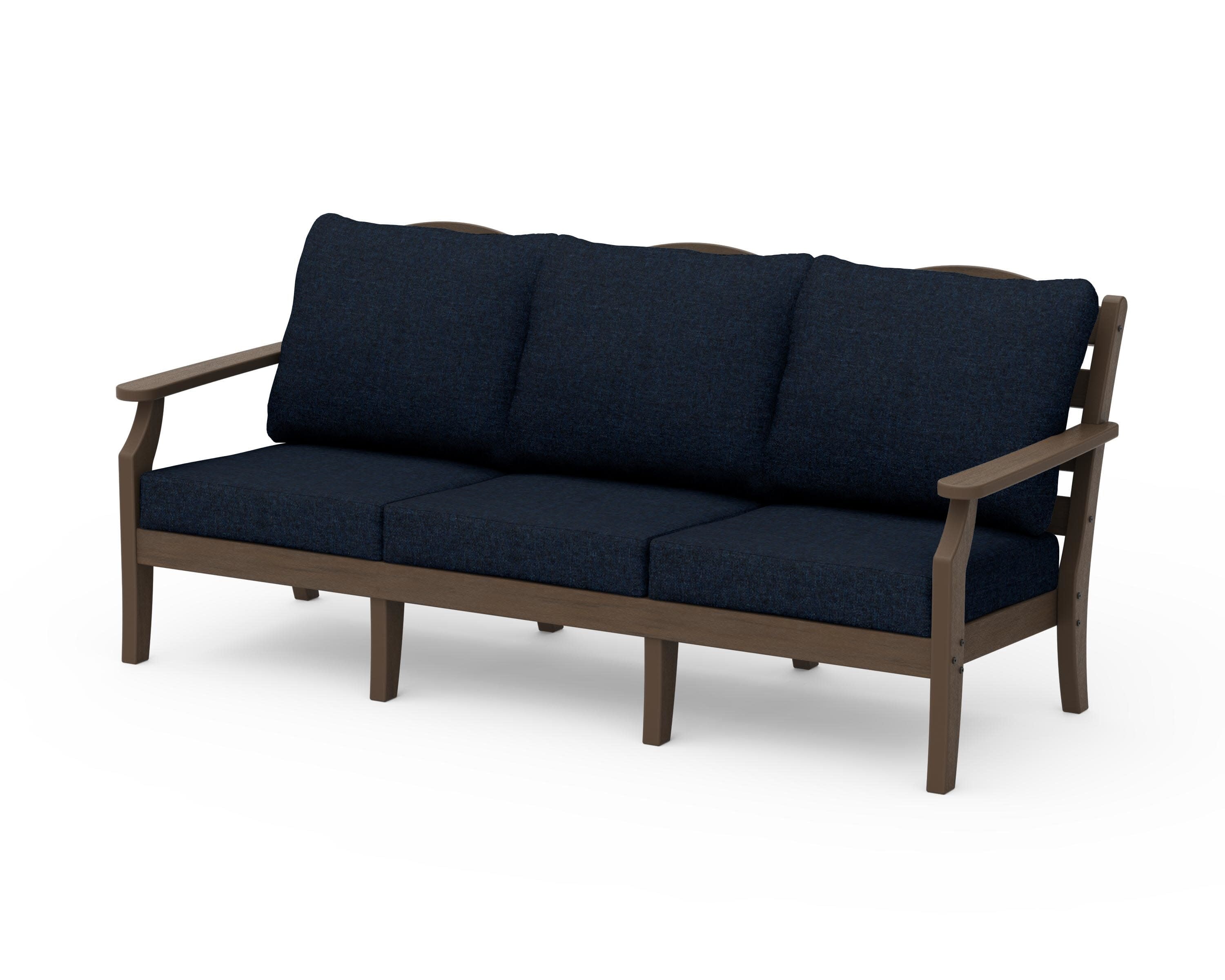 Savannah Deep Seating Sofa in Kona / Marine Indigo