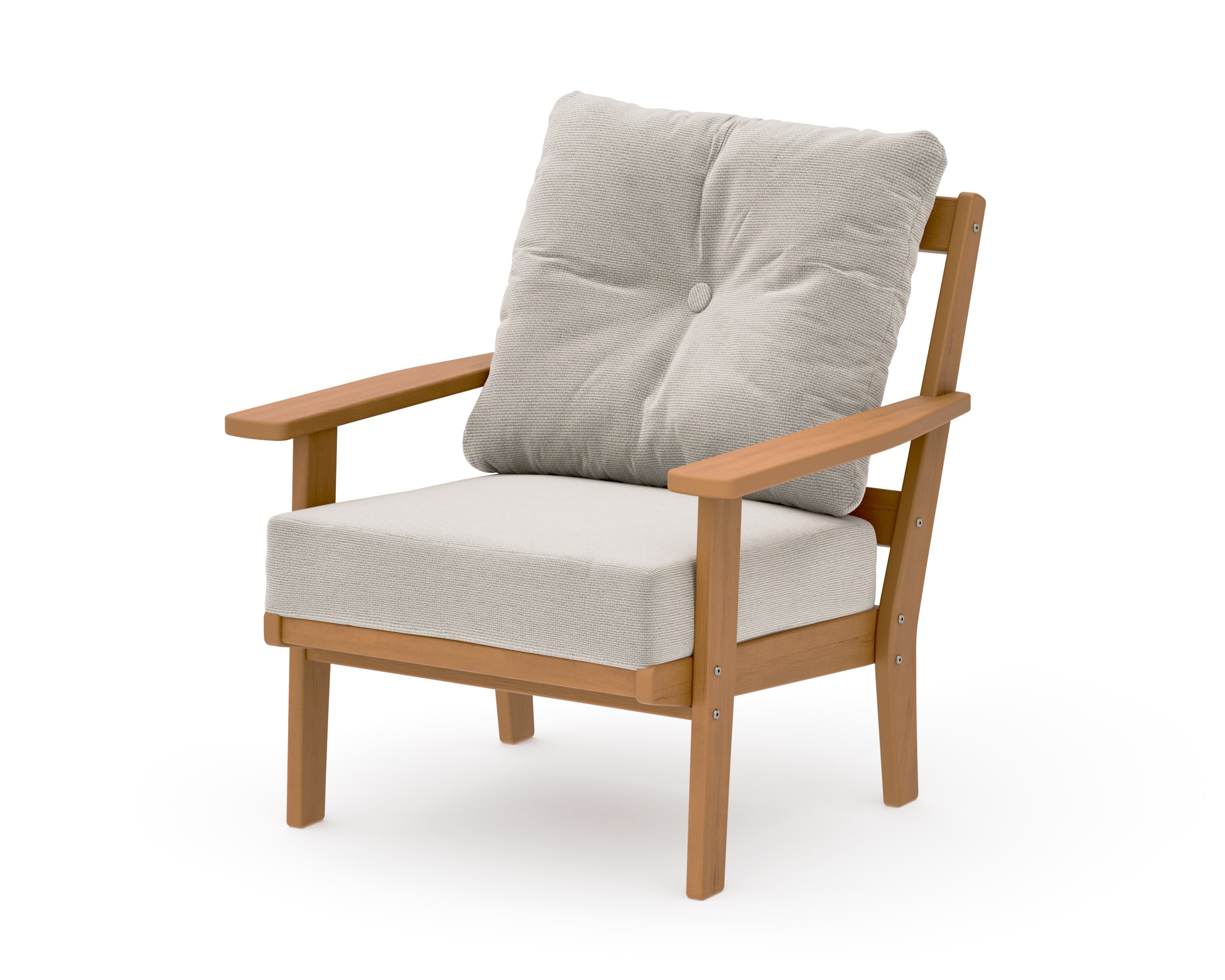 Oxford Deep Seating Chair in Natural / Dune Burlap
