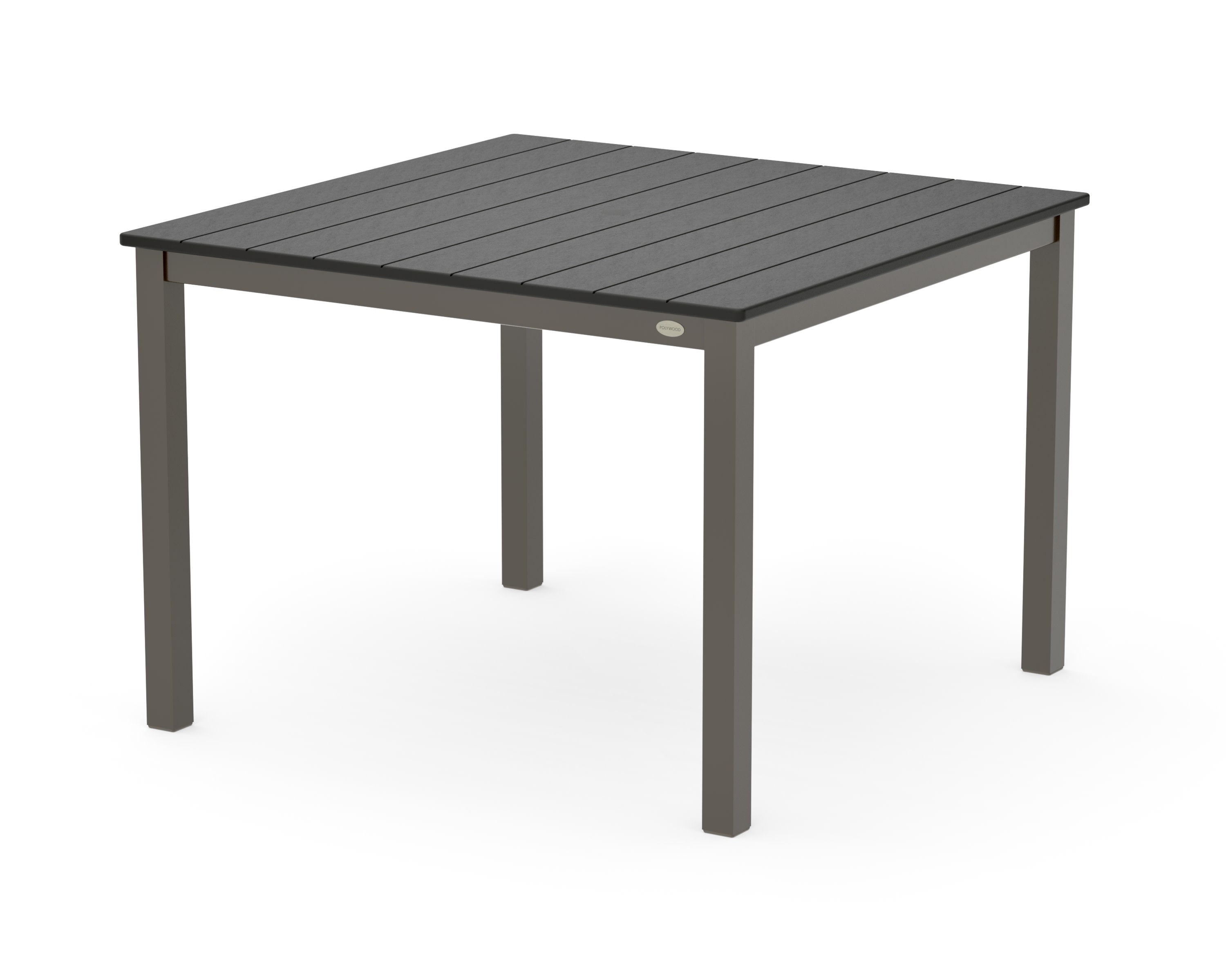 Main Street 42 x 42 Dining Table in Bronze / Black