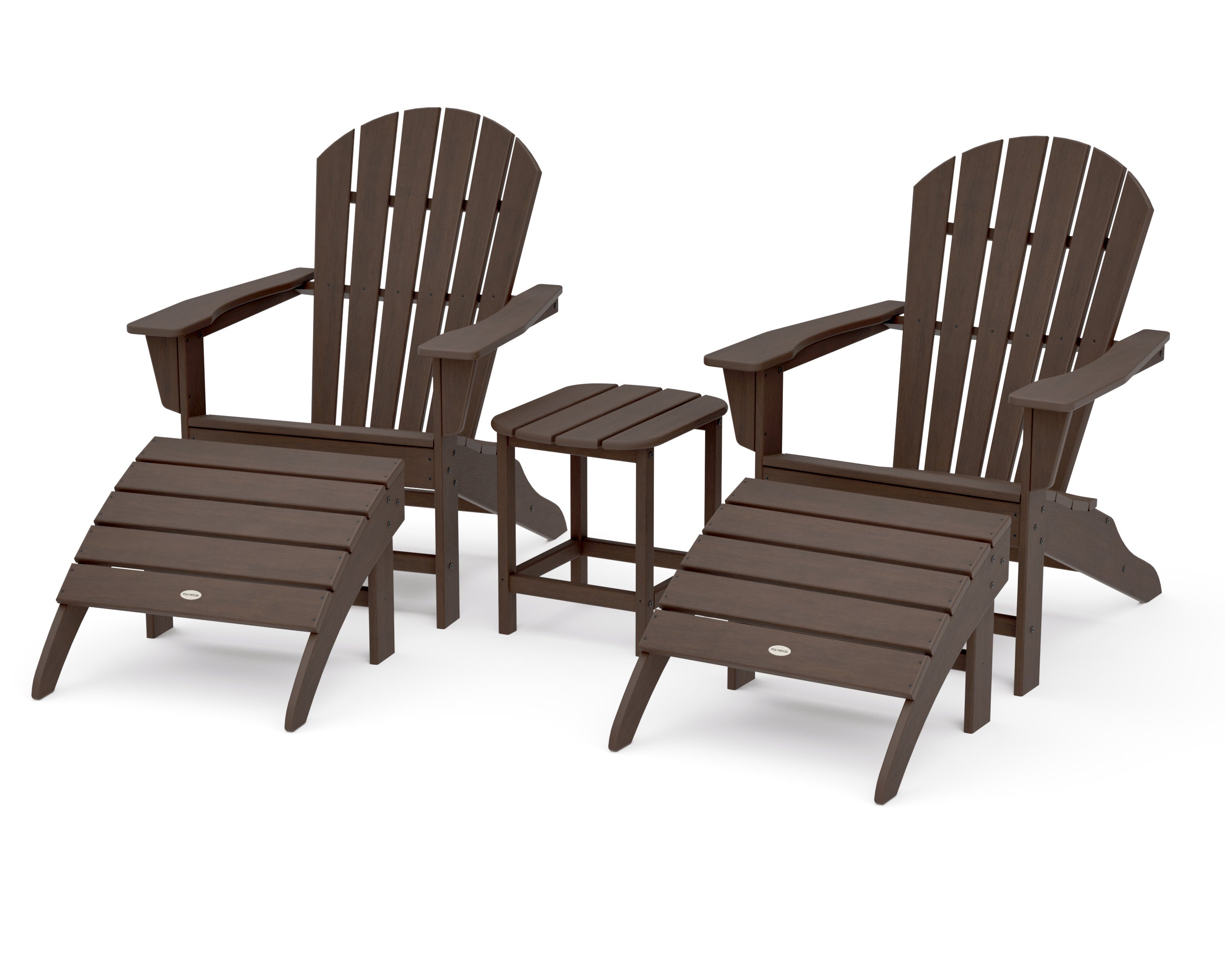 South Beach Adirondack 5-Piece Set in Kona