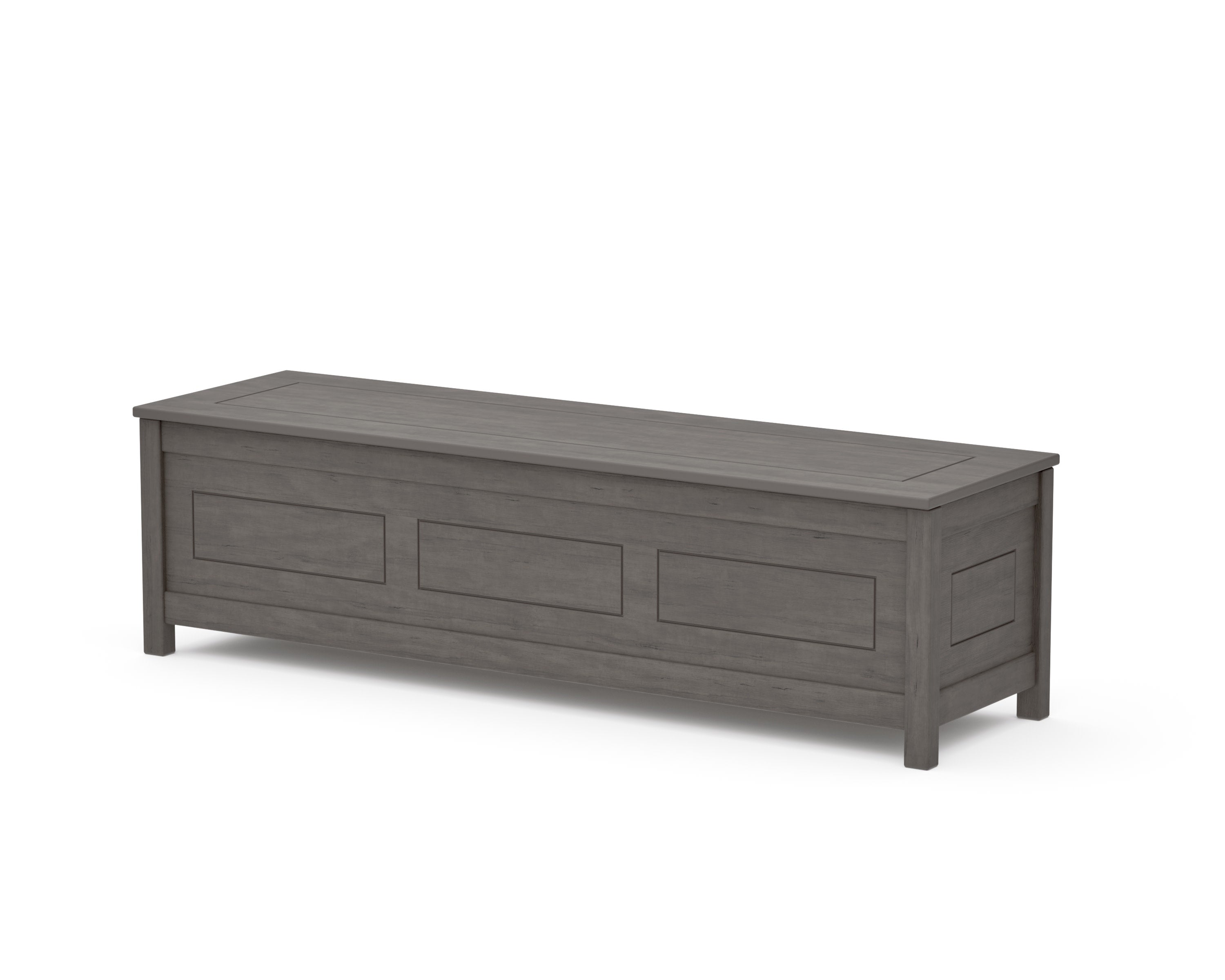 Country Living 60" Storage Bench in Driftwood