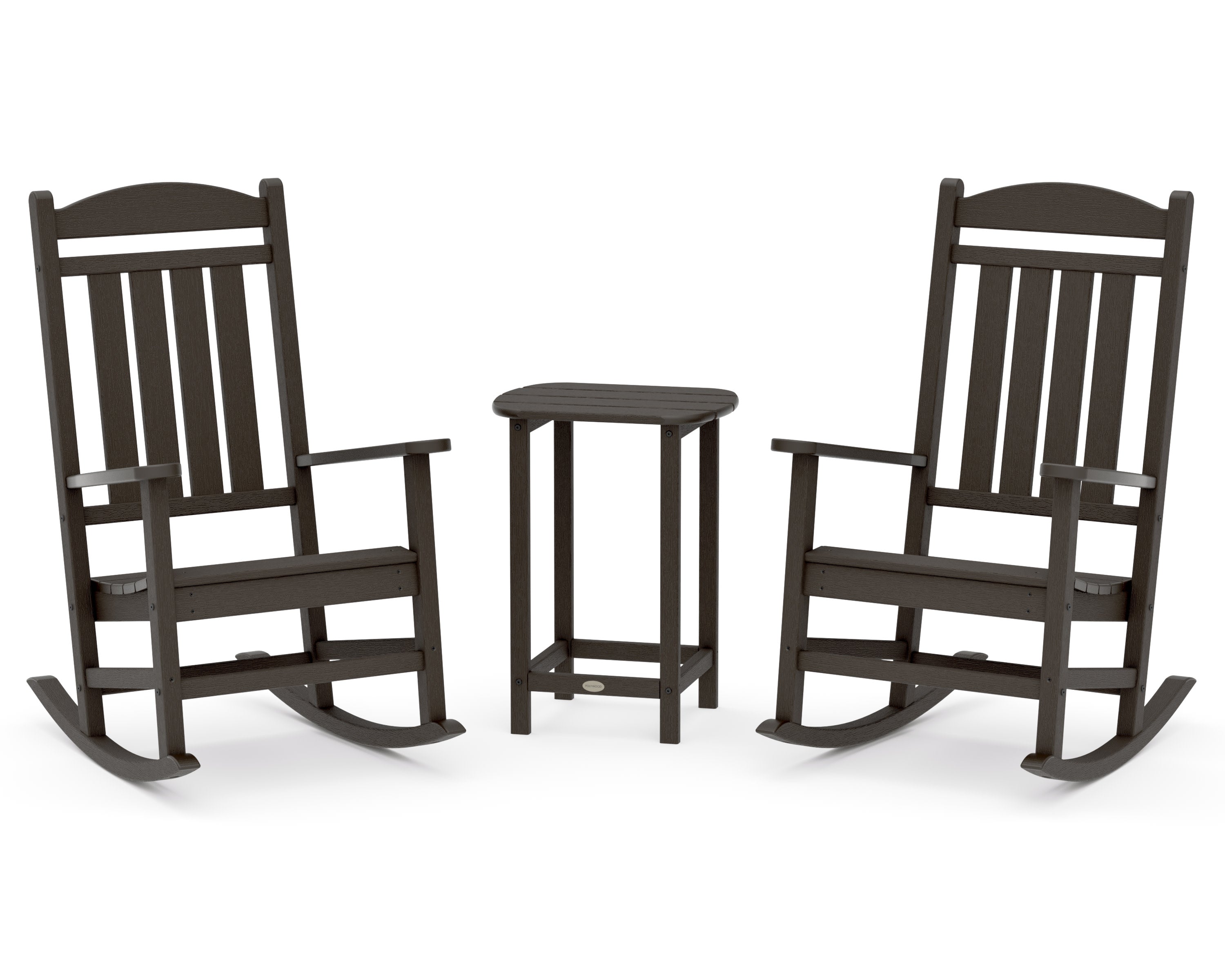 Presidential Rocker 3-Piece Set in Vintage Coffee