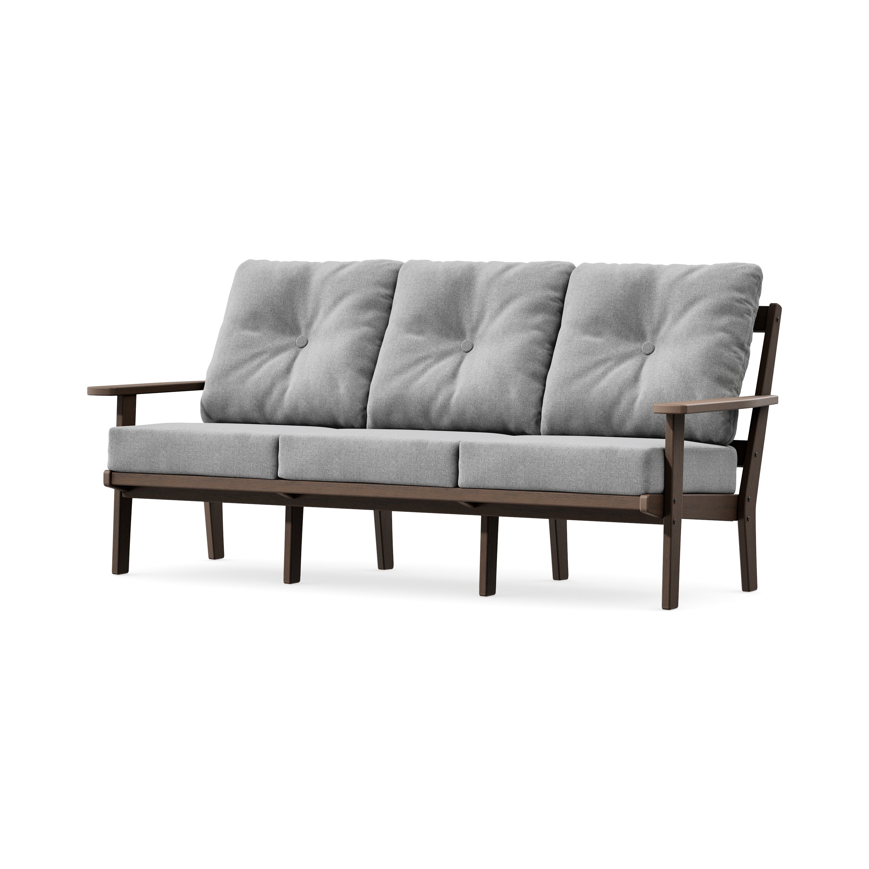 Oxford Deep Seating Sofa in Kona / Grey Mist